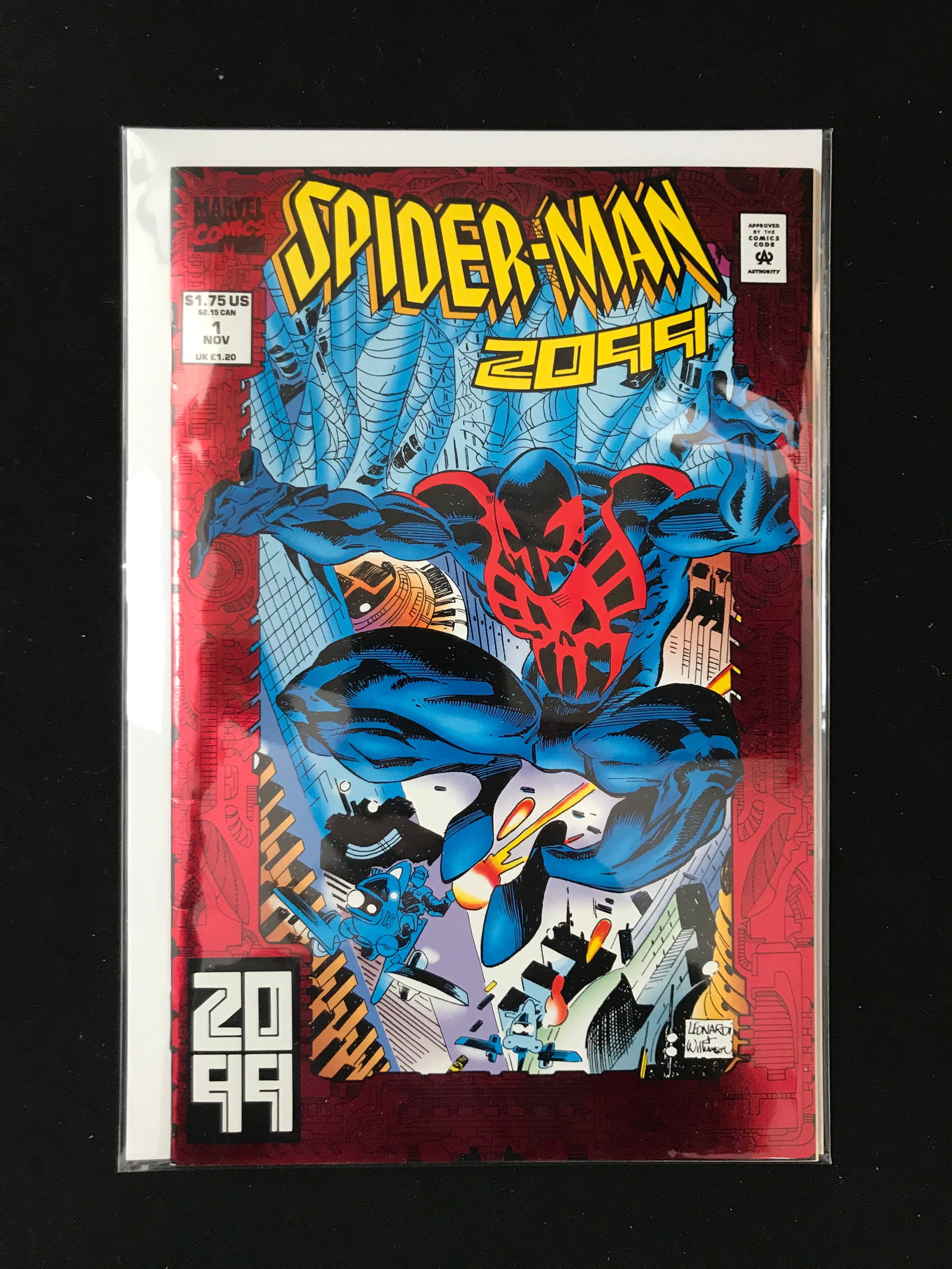 MARVEL COMICS NO.1 SPIDERMAN 2099 (1 of 1)