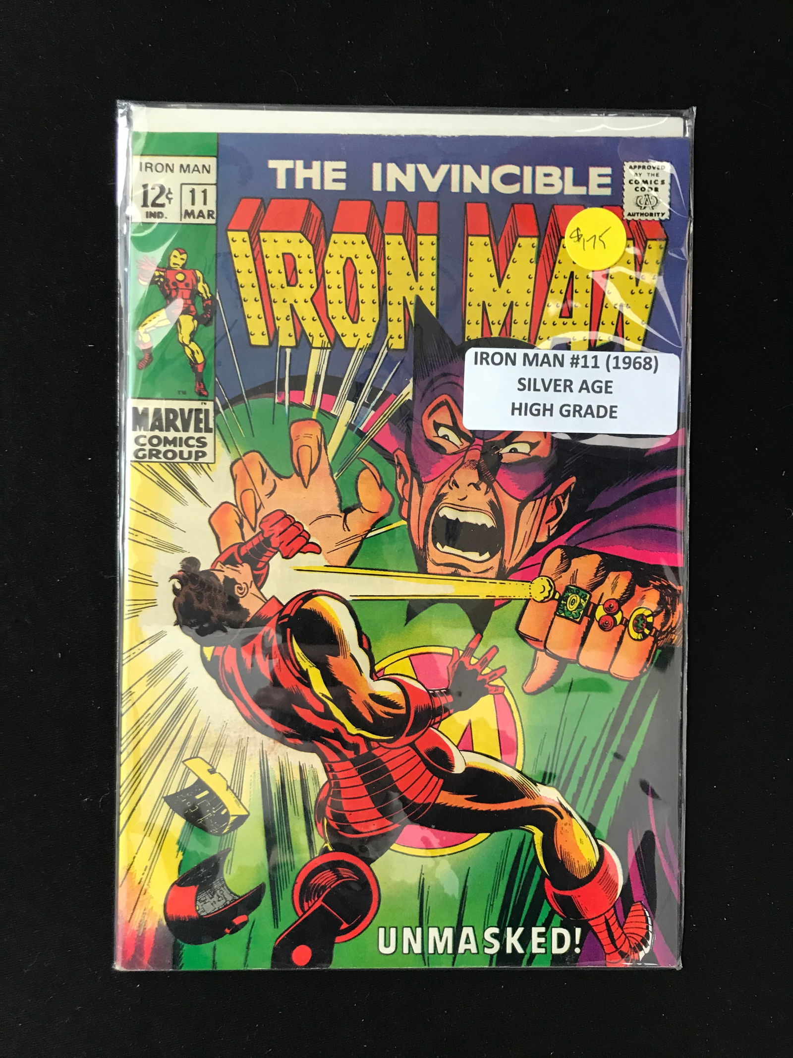 MARVEL COMICS NO.11 THE INVINCIBILE IRON MAN (1 of 1)
