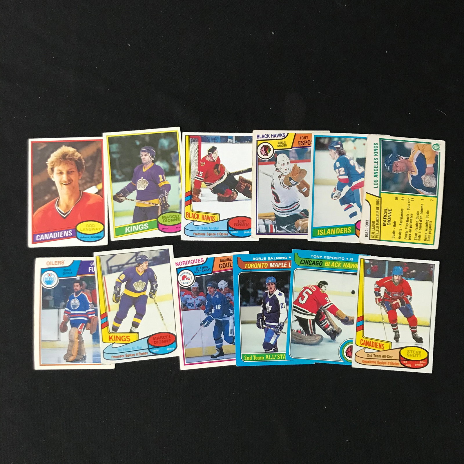 LOT OF 1970'S AND EARLY 80'S STAR O PEE CHEE HOCKEY CARDS: Prices are in Canadian dollars