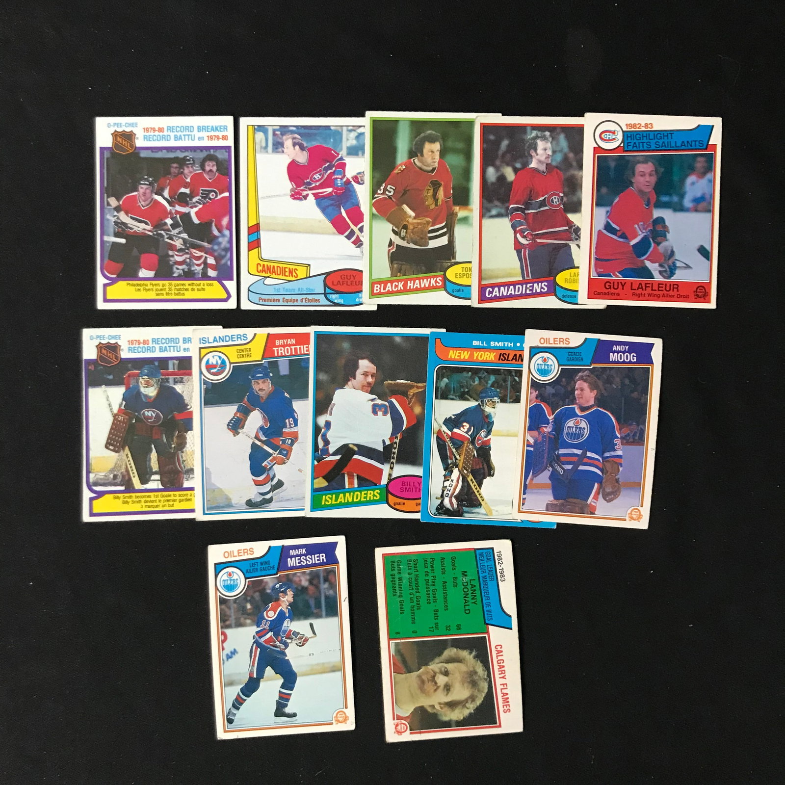 LOT OF 1970'S AND EARLY 80'S STAR O PEE CHEE HOCKEY CARDS: Prices are in Canadian dollars