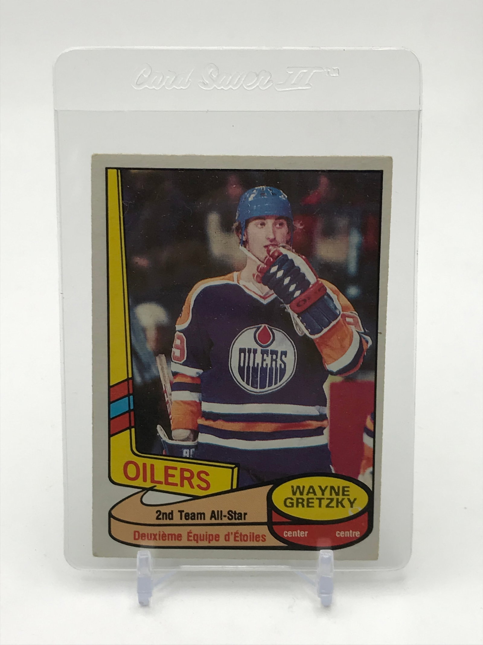 1980 WAYNE GRETZKY O-PEE-CHEE ALL-STAR CARD NO. 87: Prices are in Canadian dollars