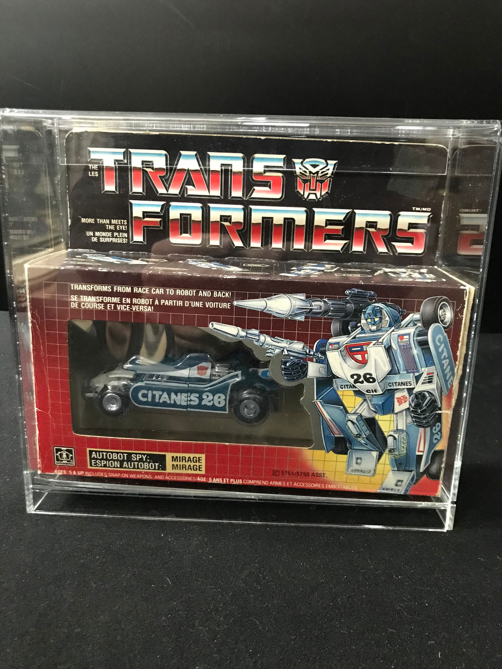 1980'S G1 TRANSFORMERS MIRAGE MINT IN BOX (1 of 2)