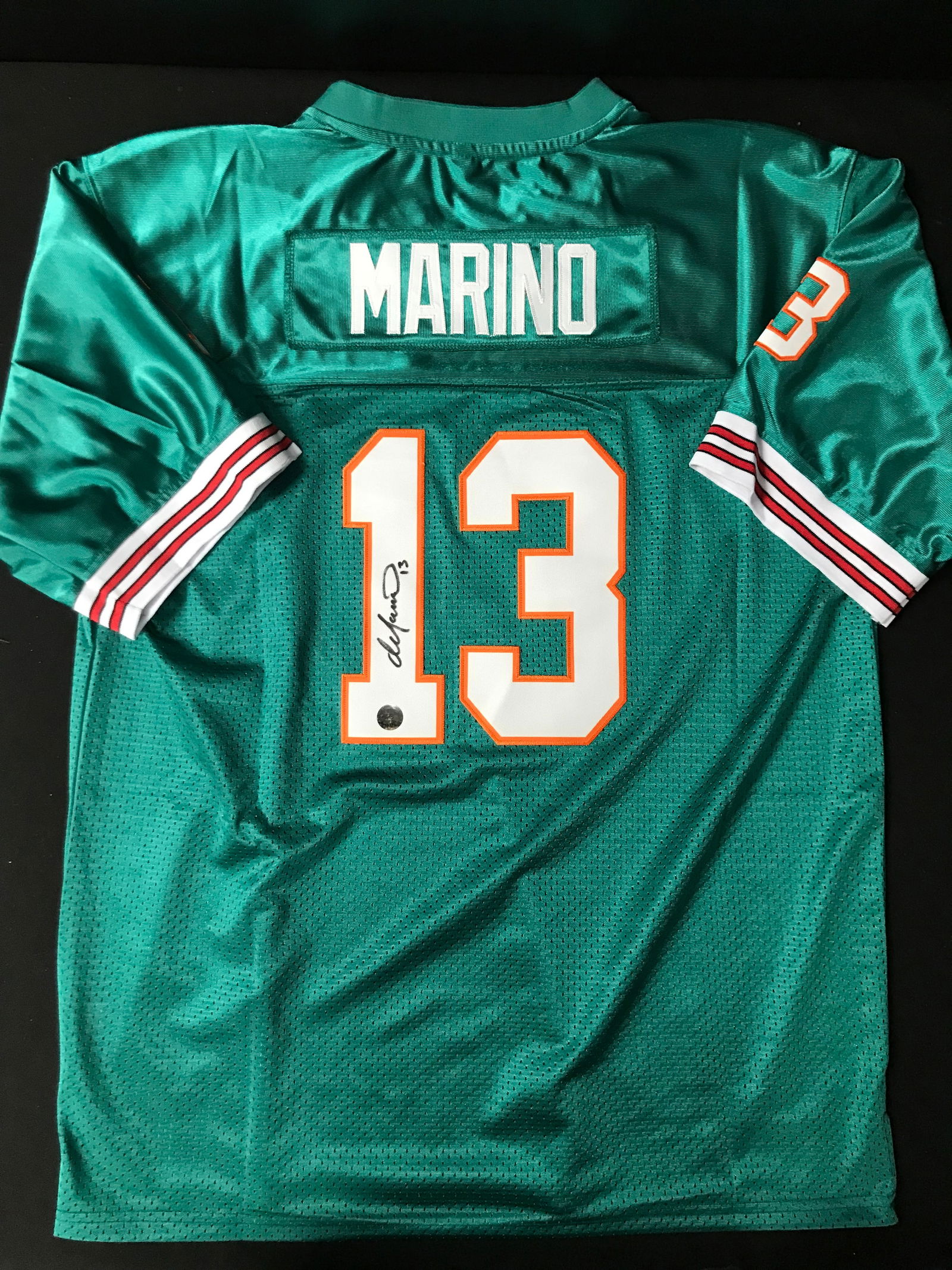 DAN MARINO SIGNED MIAMI DOLPHINS JERSEY (KB AUTHENTICS COA) (1 of 3)