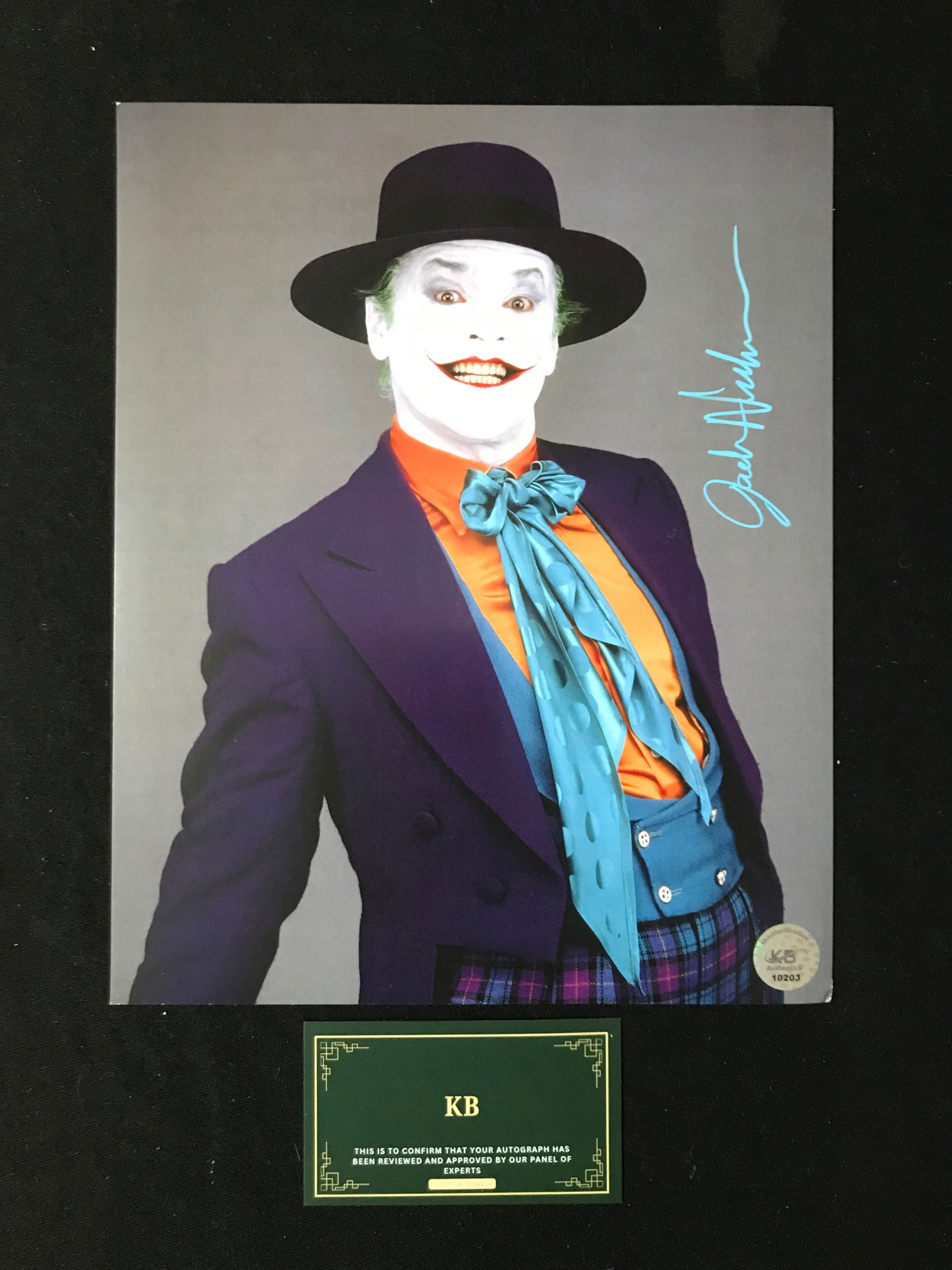 JACK NICHOLSON SIGNED 8X10 PHOTO KB COA (1 of 1)