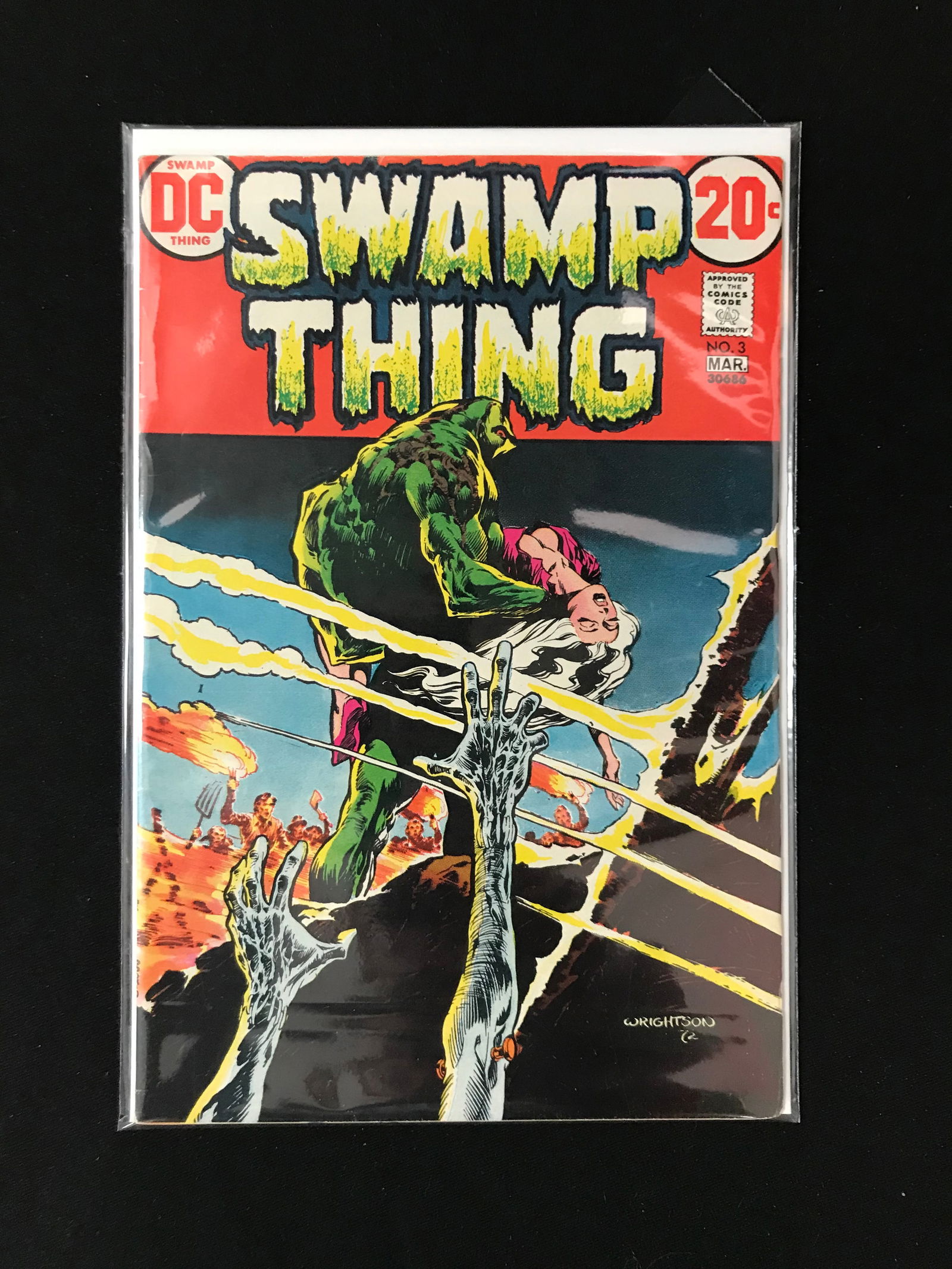 DC COMICS NO.3 SWAMP THING (1 of 1)