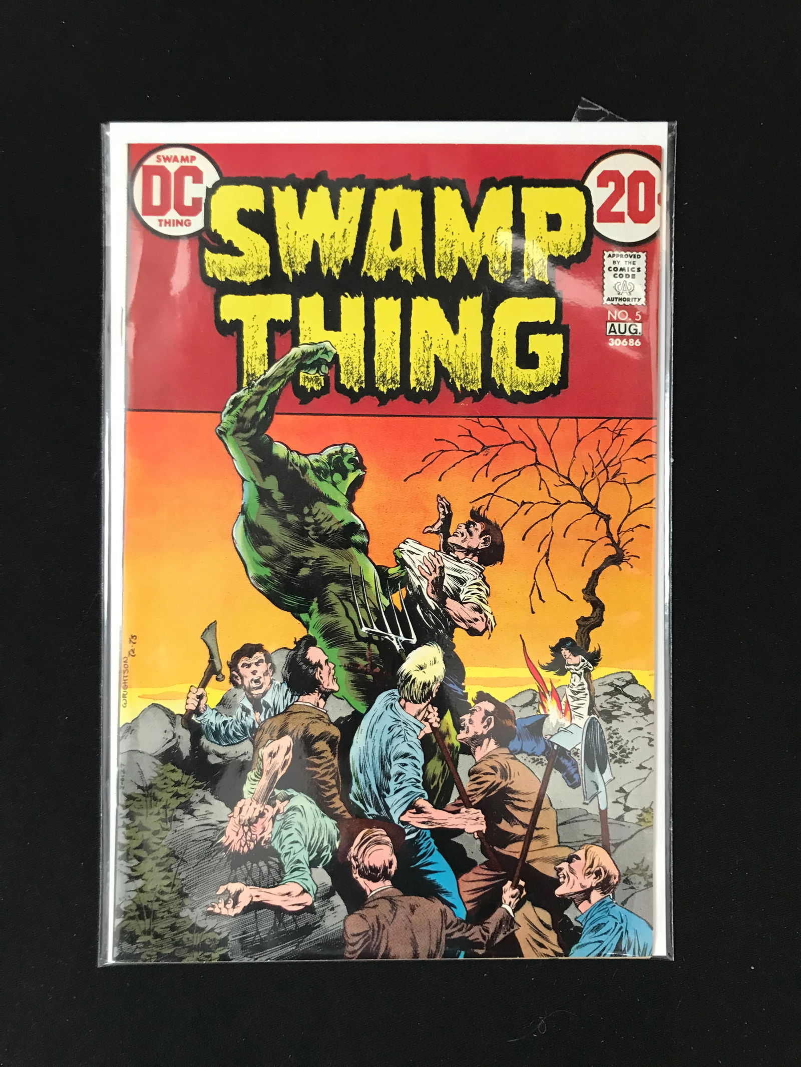 DC COMICS NO.5 SWAMP THING (1 of 1)