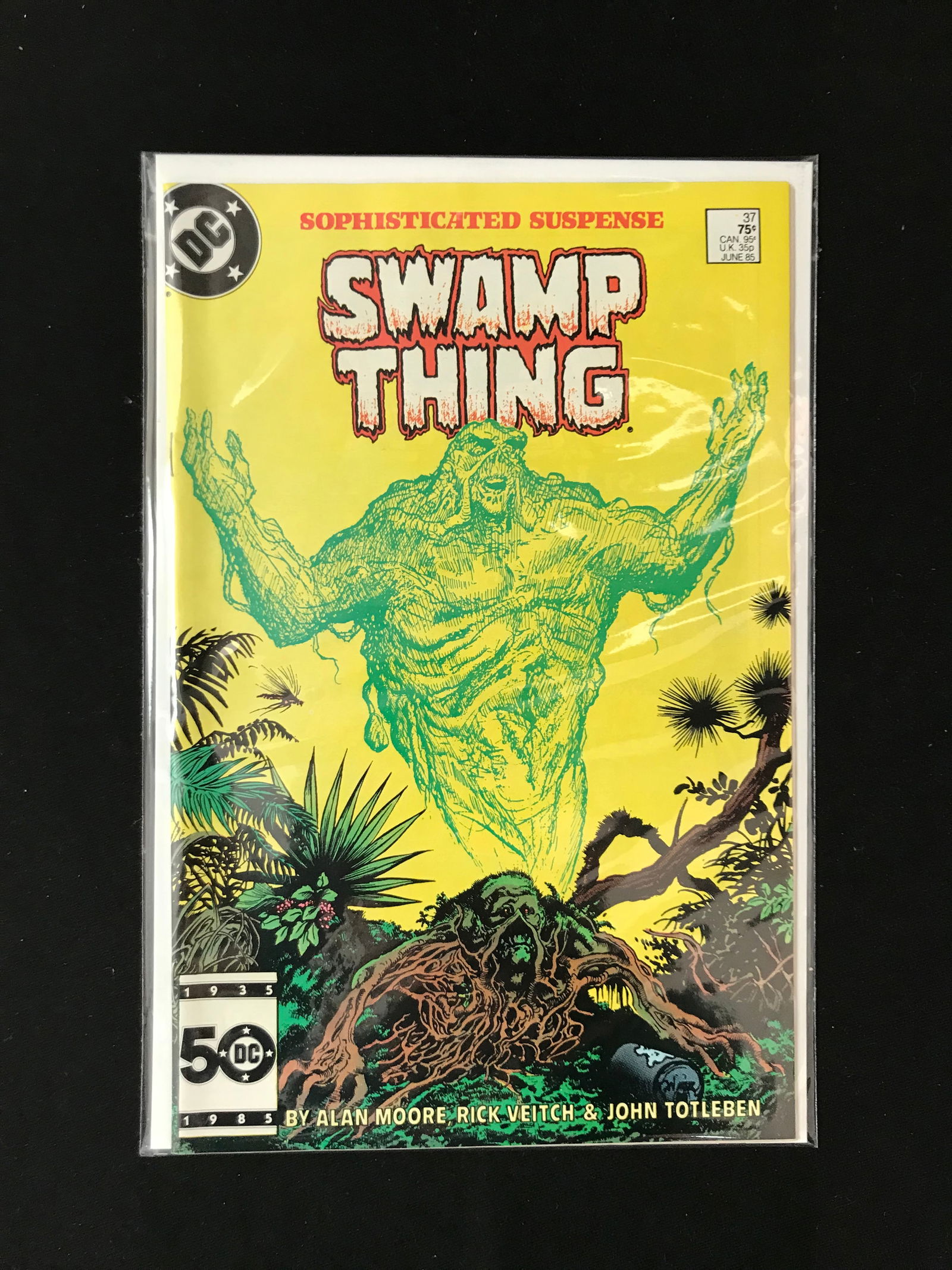 DC COMICS NO.37 SWAMP THING (1ST APPEARANCE CONSTANTINE) (1 of 1)