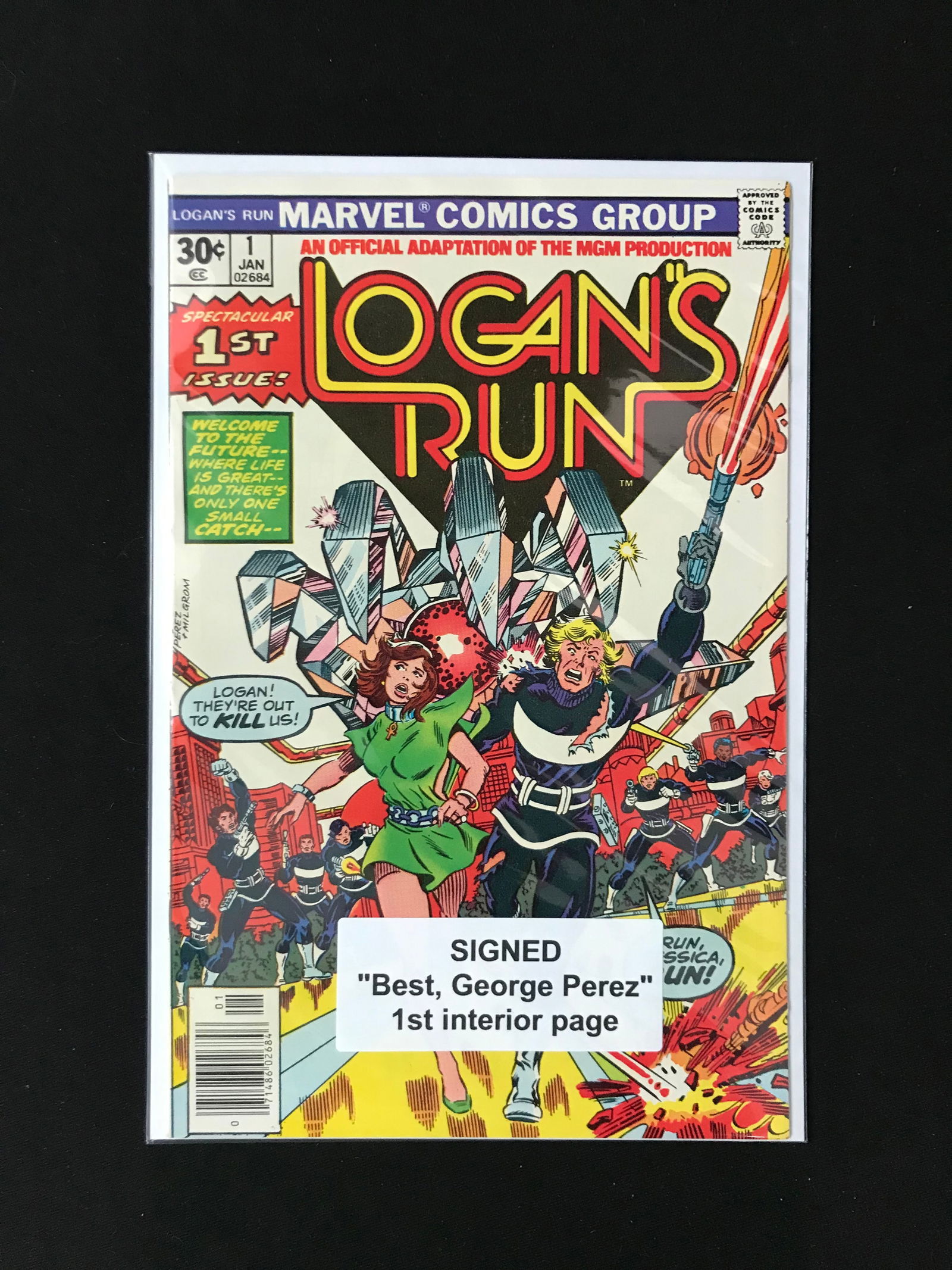 MARVEL COMICS NO.1 LOGANS RUN (1 of 1)