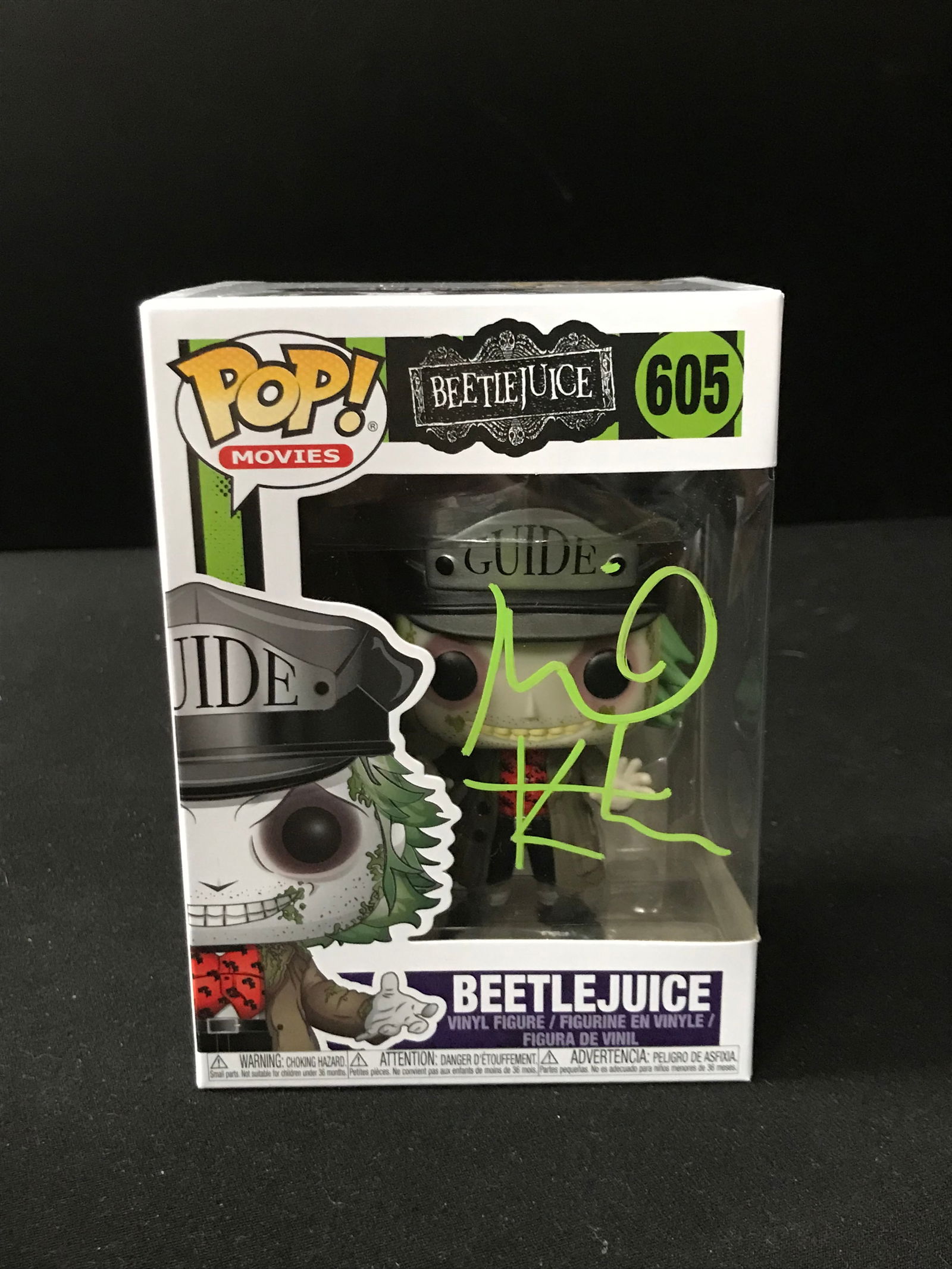 MICHAEL KEATON SIGNED FUNKO POP! KB COA (1 of 2)
