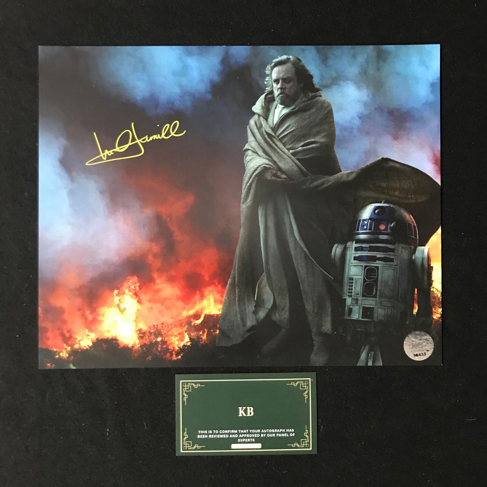 MARK HAMILL SIGNED 8X10 PHOTO KB COA (1 of 1)