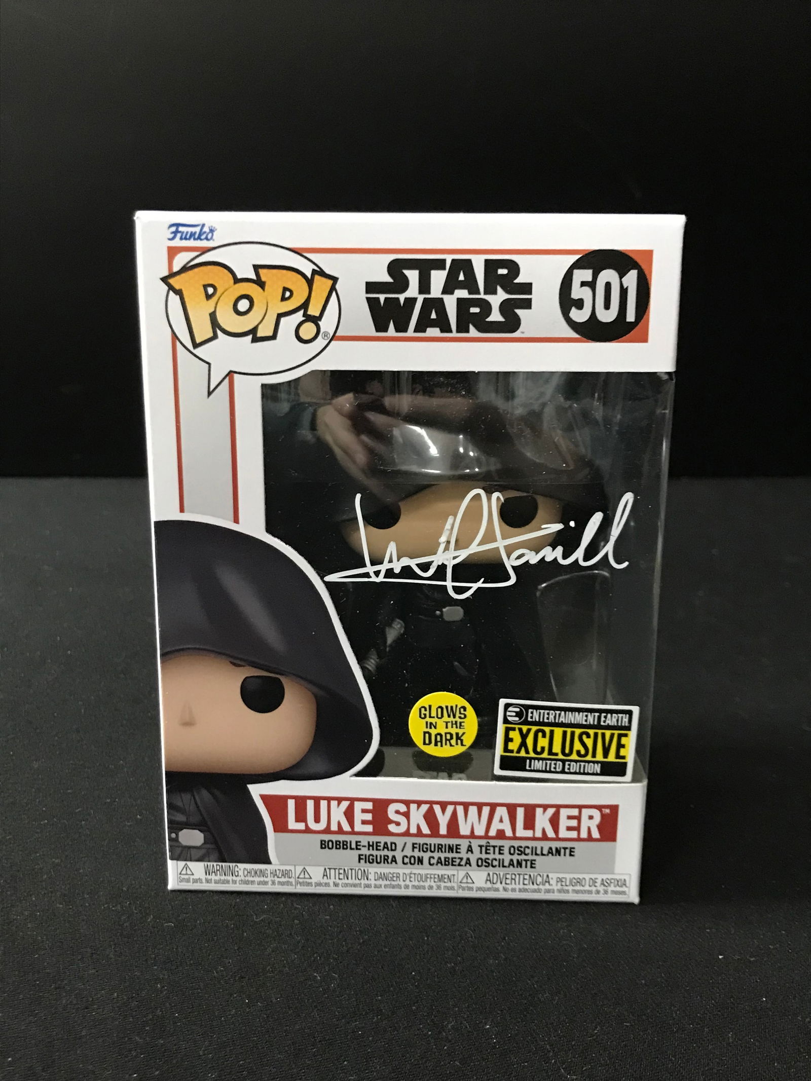 MARK HAMILL SIGNED FUNKO POP! KB COA (1 of 2)