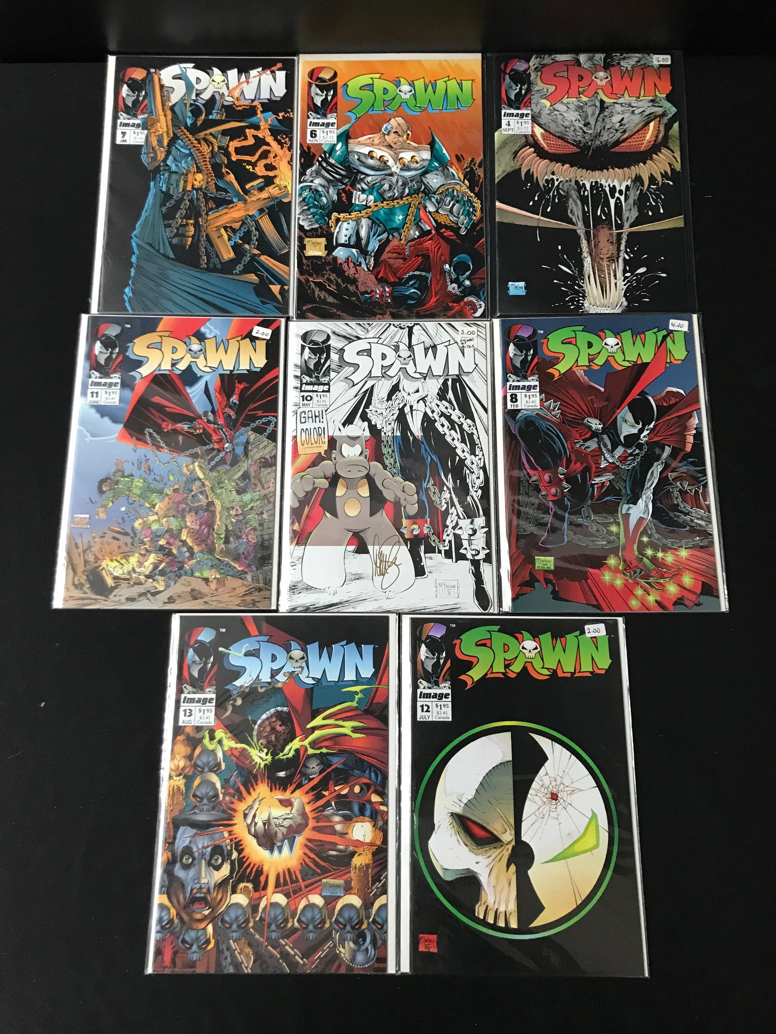 LOT OF 8 SPAWN COMICS (IMAGE COMICS) (1 of 1)