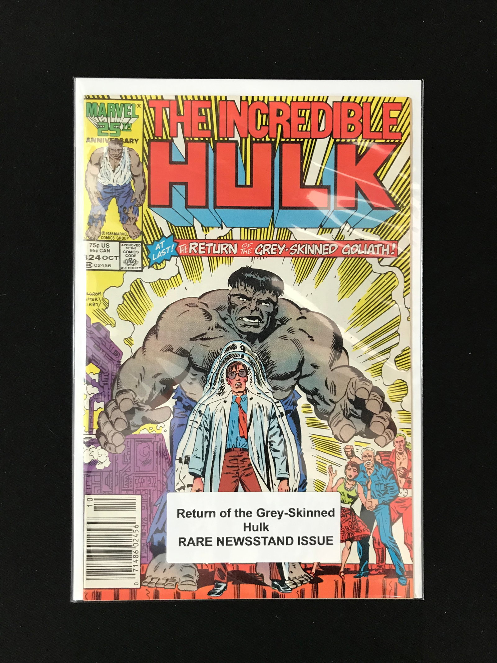 MARVEL COMICS NO.324 THE INCREDIBLE HULK: Prices are in Canadian dollars