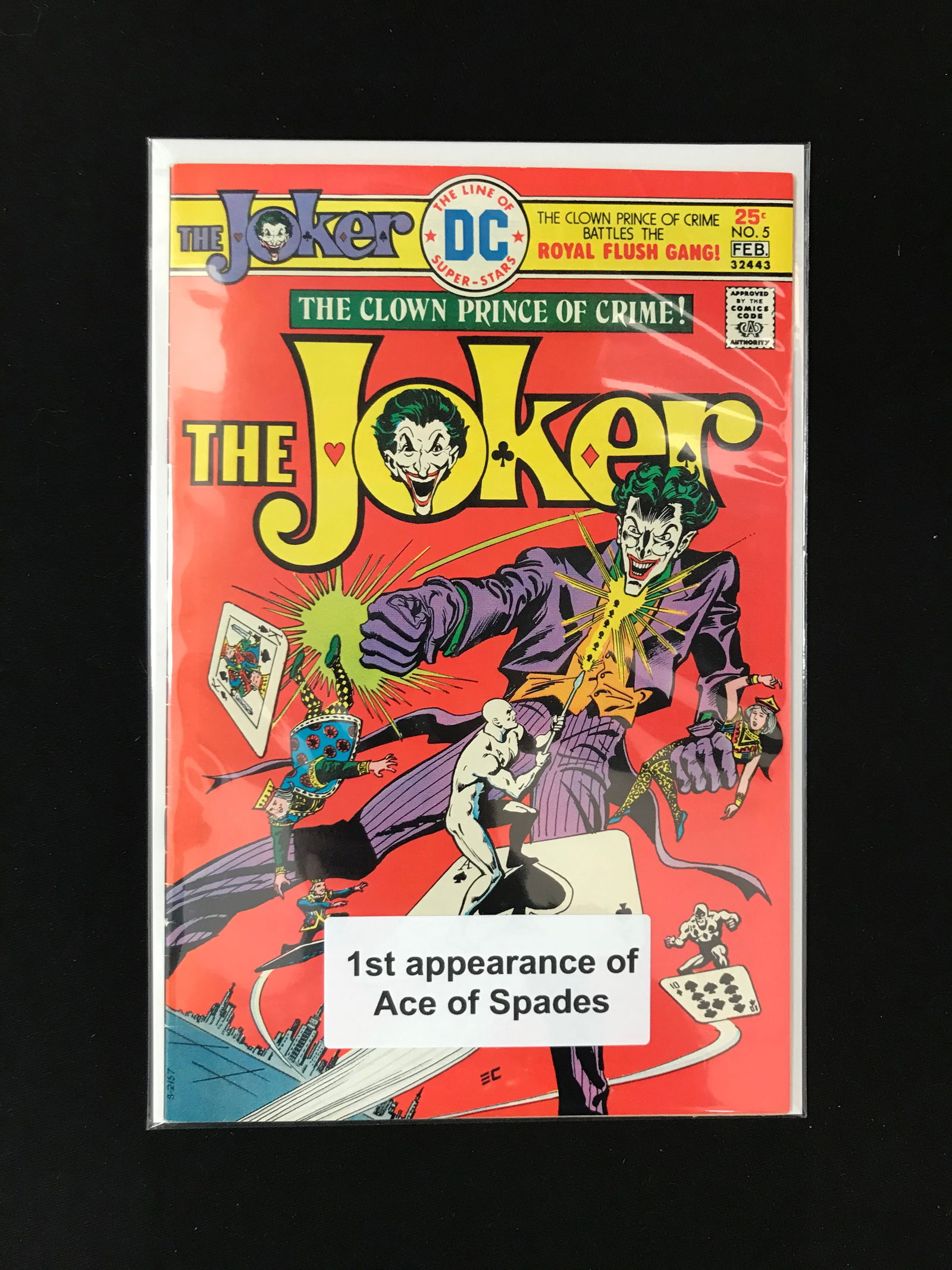 DC COMICS NO.5 THE JOKER (1 of 1)