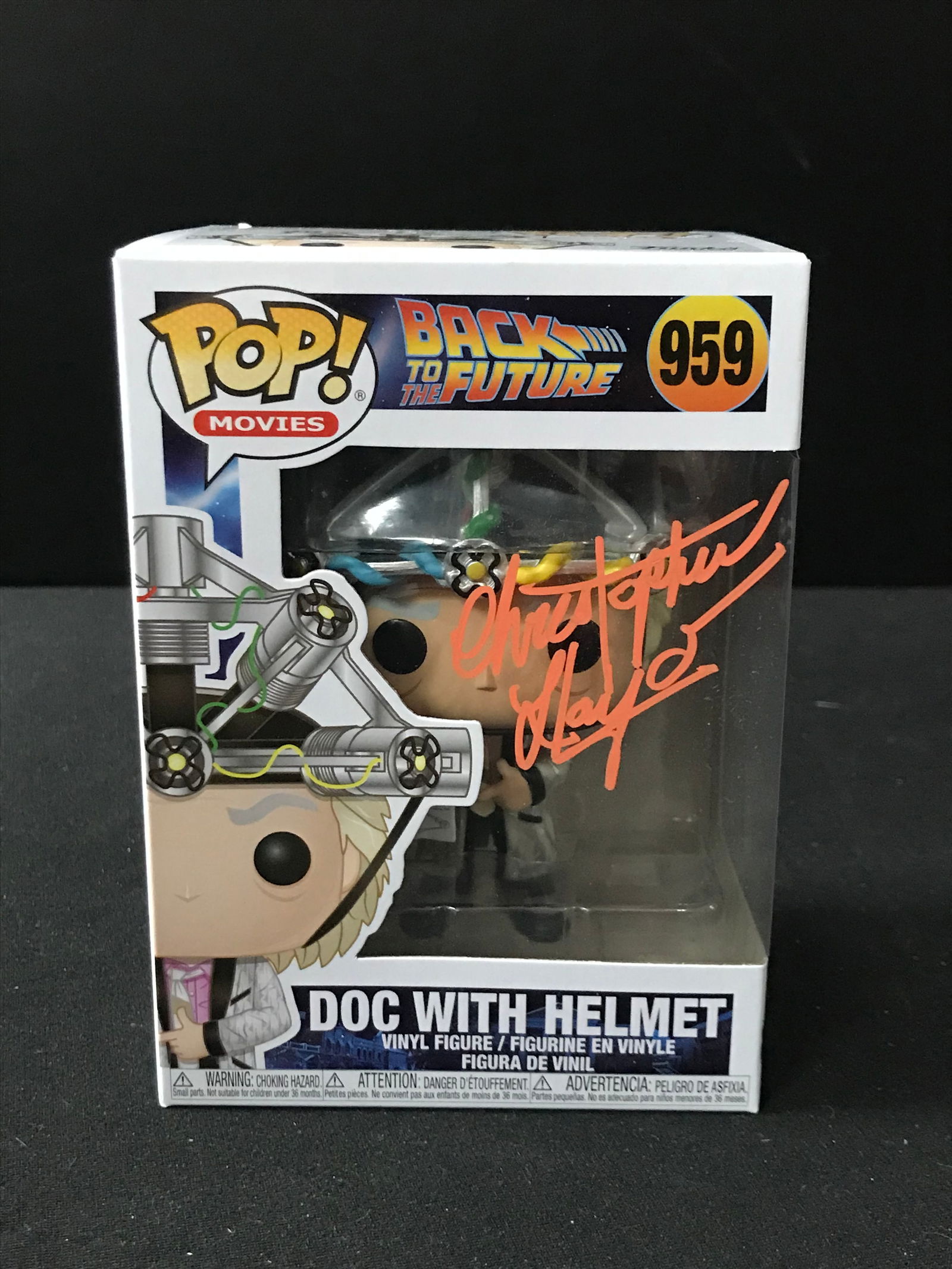 CHRISTOPHER LLOYD SIGNED FUNKO POP! WWOC COA (1 of 3)