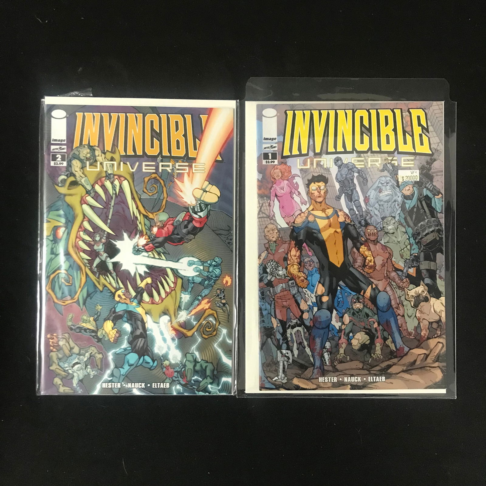 LOT OF 2 INVINCIBLE COMICS (IMAGE COMICS) (1 of 1)