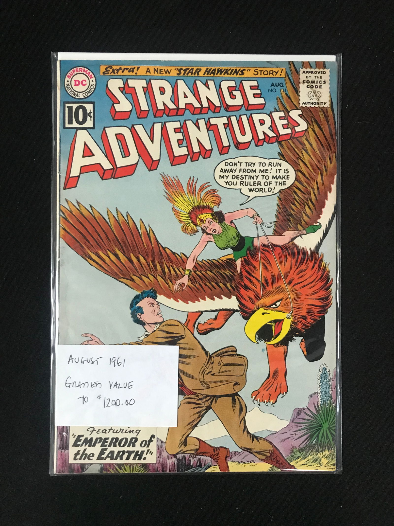 DC COMICS NO.131 STRANGE ADVENTURES (1 of 1)