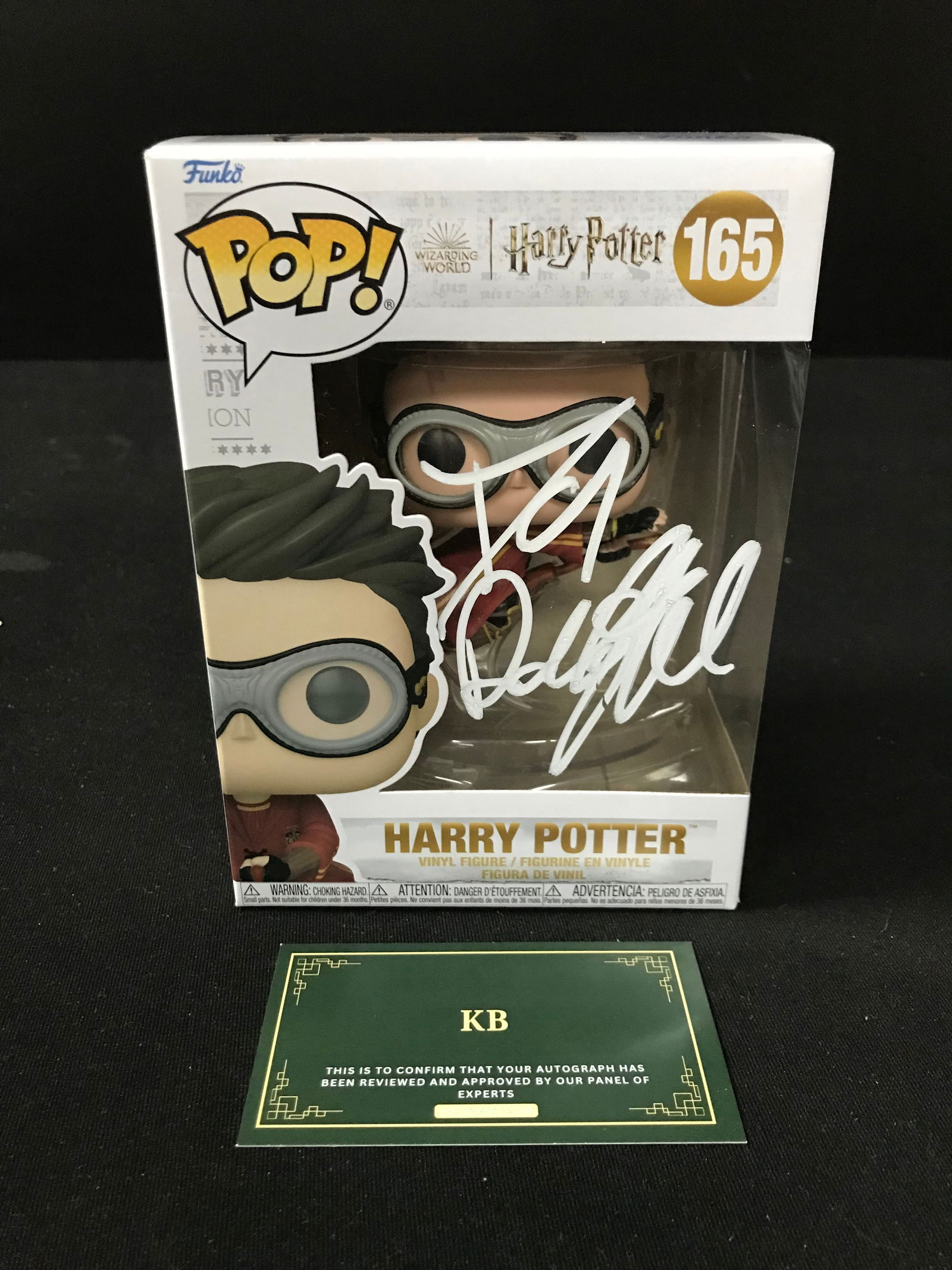DANIEL RADCLIFFE SIGNED "HARRY POTTER" FUNKO POP! (KB AUTHENTICS COA) (1 of 2)