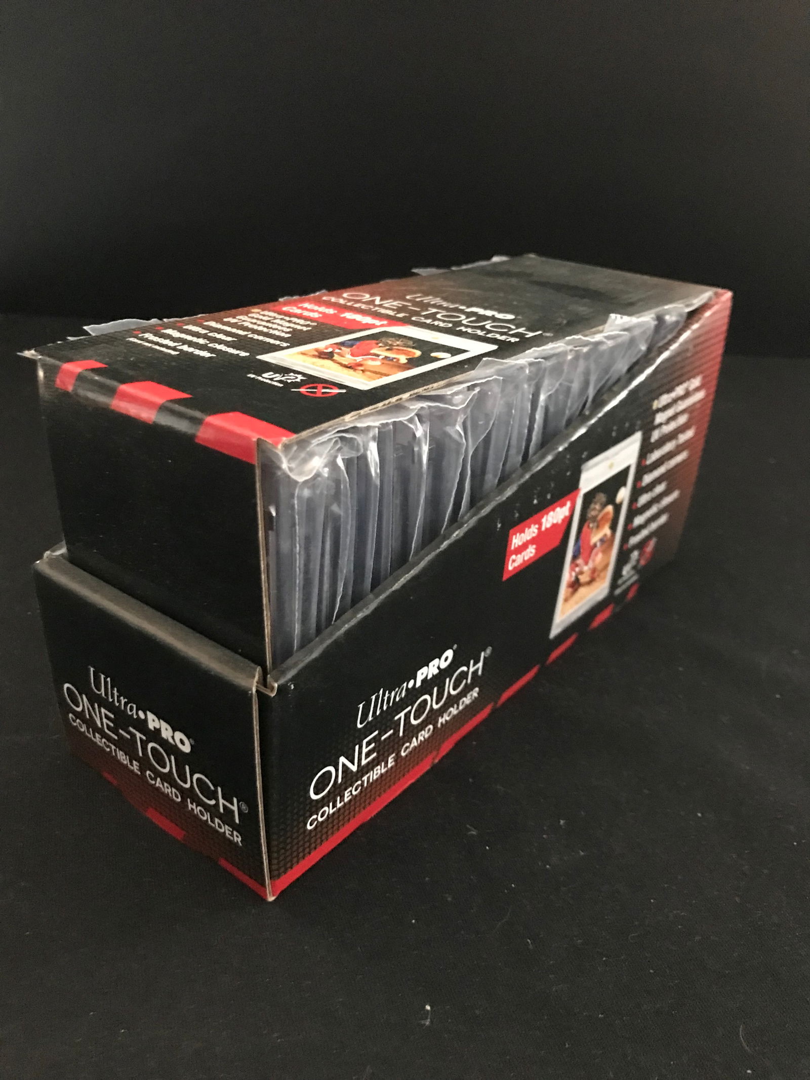 SEALED BOX OF 180PT ONE TOUCH MAGNETIC CARD HOLDERS (1 of 2)