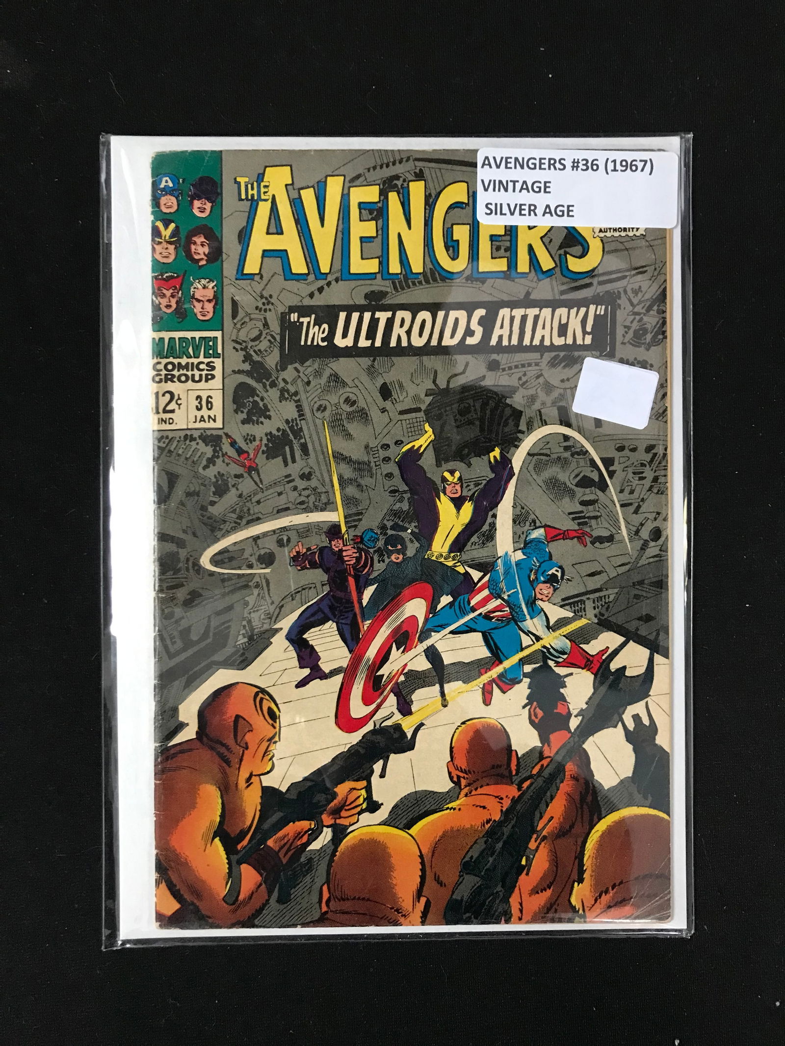 MARVEL COMICS NO.36 THE AVENGERS (1 of 1)