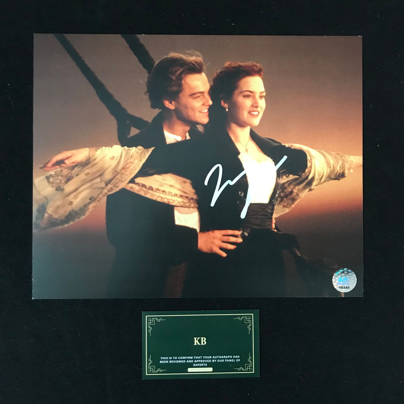 KATE WINSLET SIGNED "TITANIC" 8X10 PHOTO (KB AUTHENTICS COA) (1 of 1)