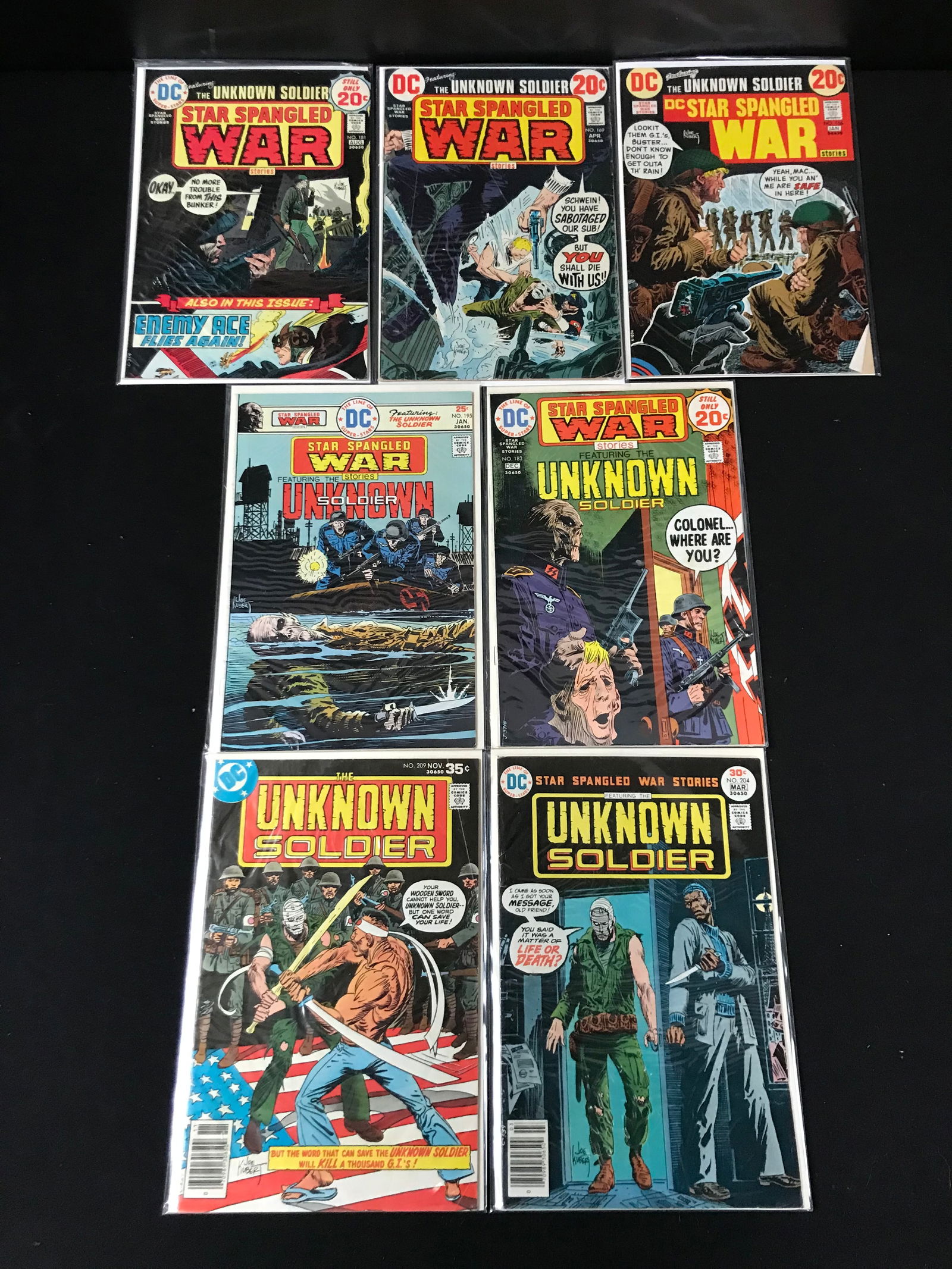 BRONZE AGE WAR COMIC BOOK LOT (1 of 1)