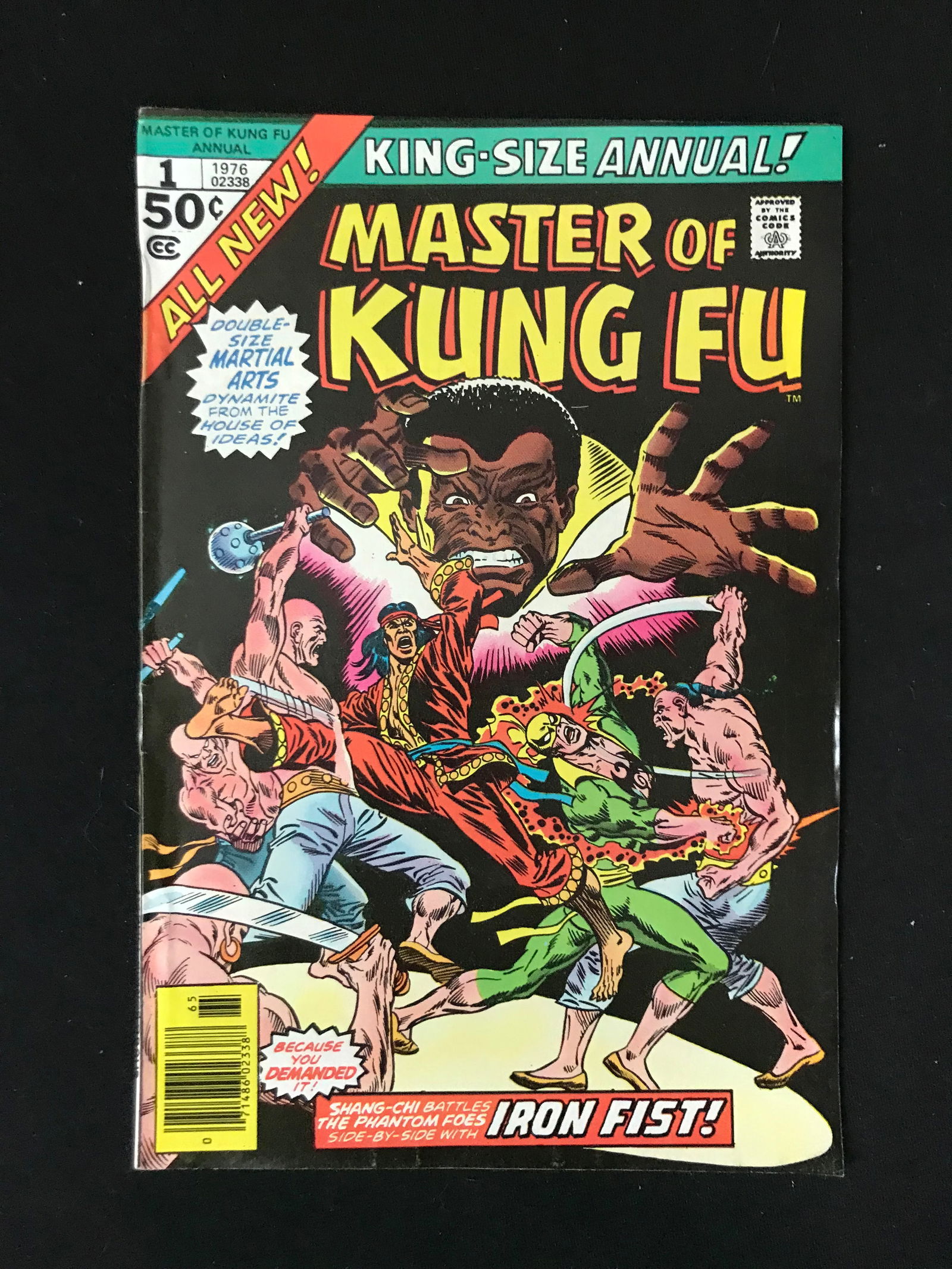 MARVEL COMICS NO.1 MASTER OF KUNG FU (1 of 1)