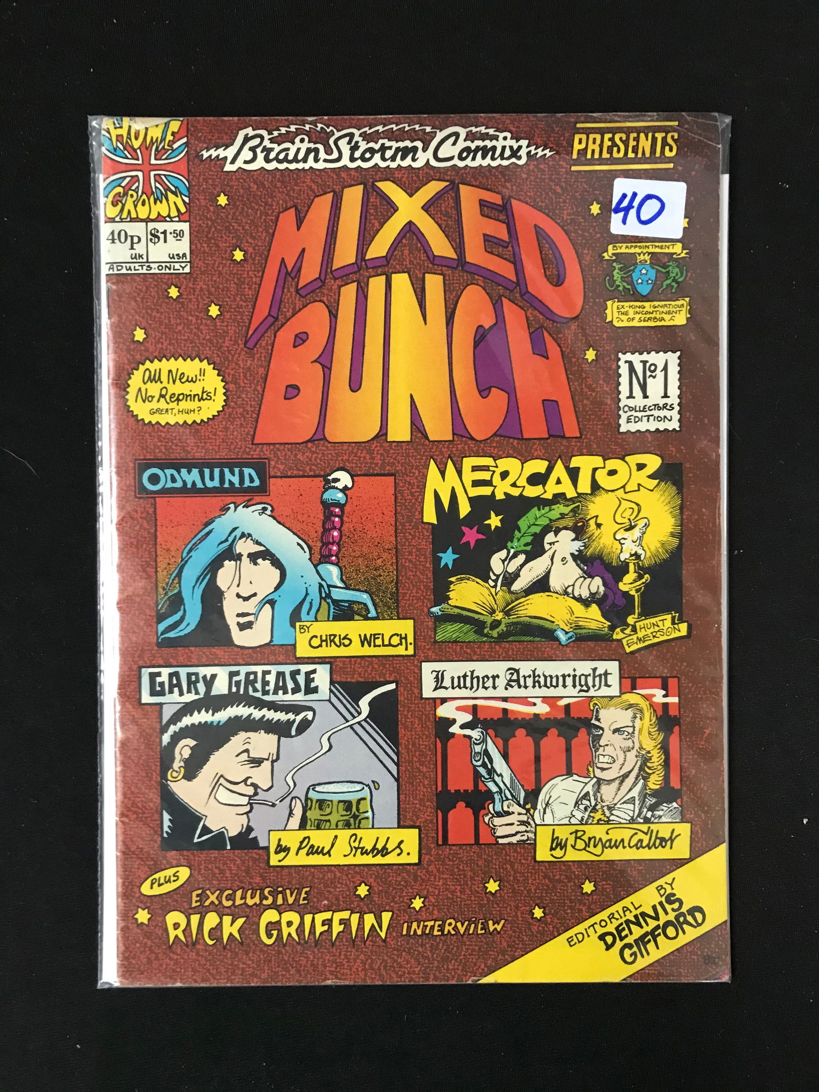 HOME GROWN COMICS NO.1 MIXED BUNCH (1 of 1)