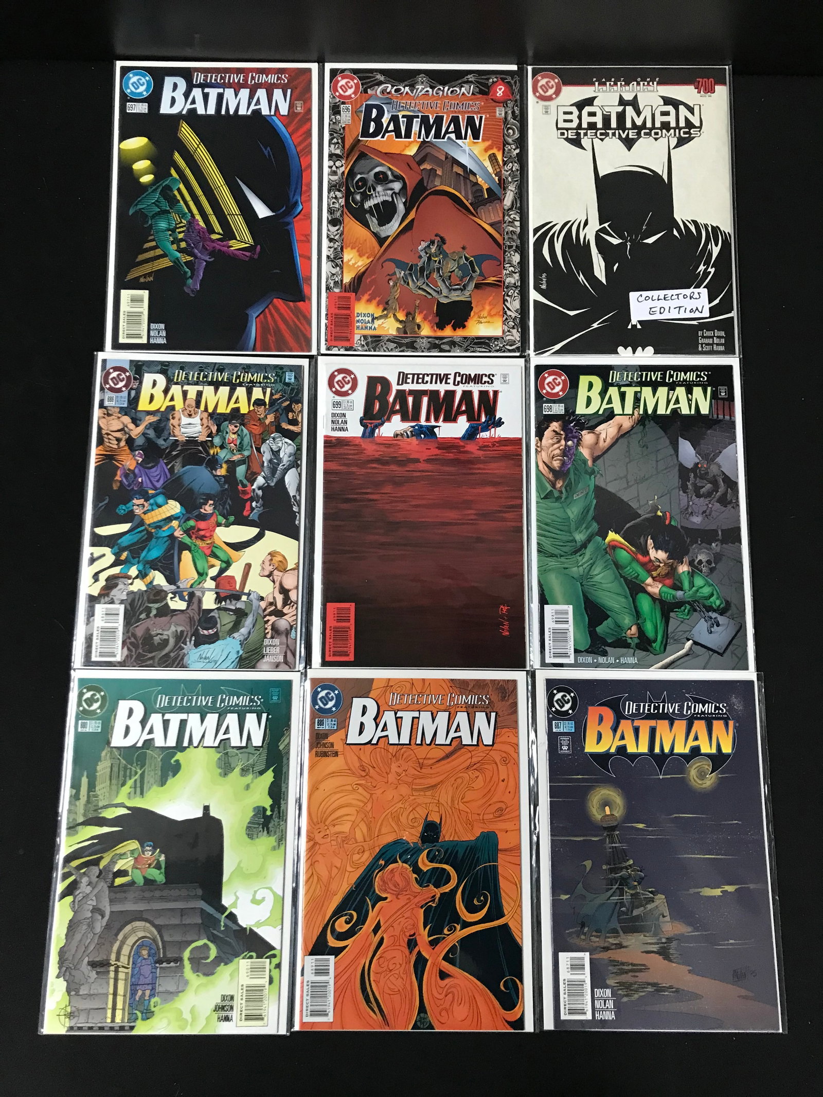 BATMAN COMIC BOOK LOT: Prices are in Canadian dollars