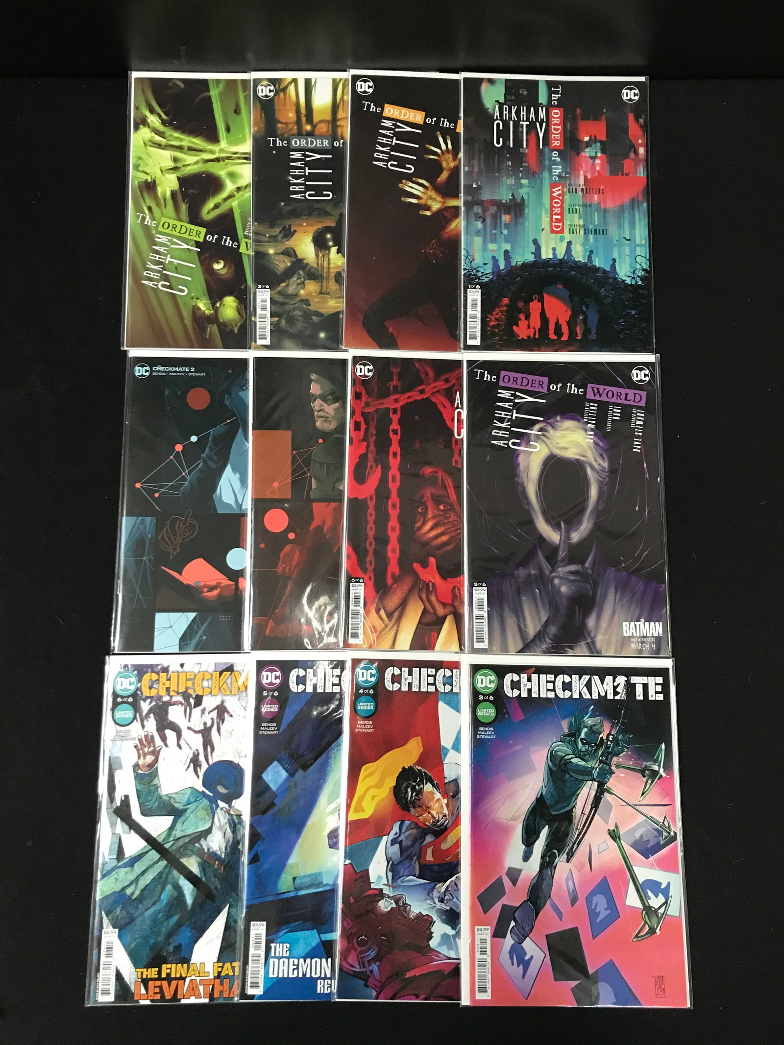 LOT OF 12 SUPER HERO COMICS (VARIOUS TITLES): Prices are in Canadian dollars