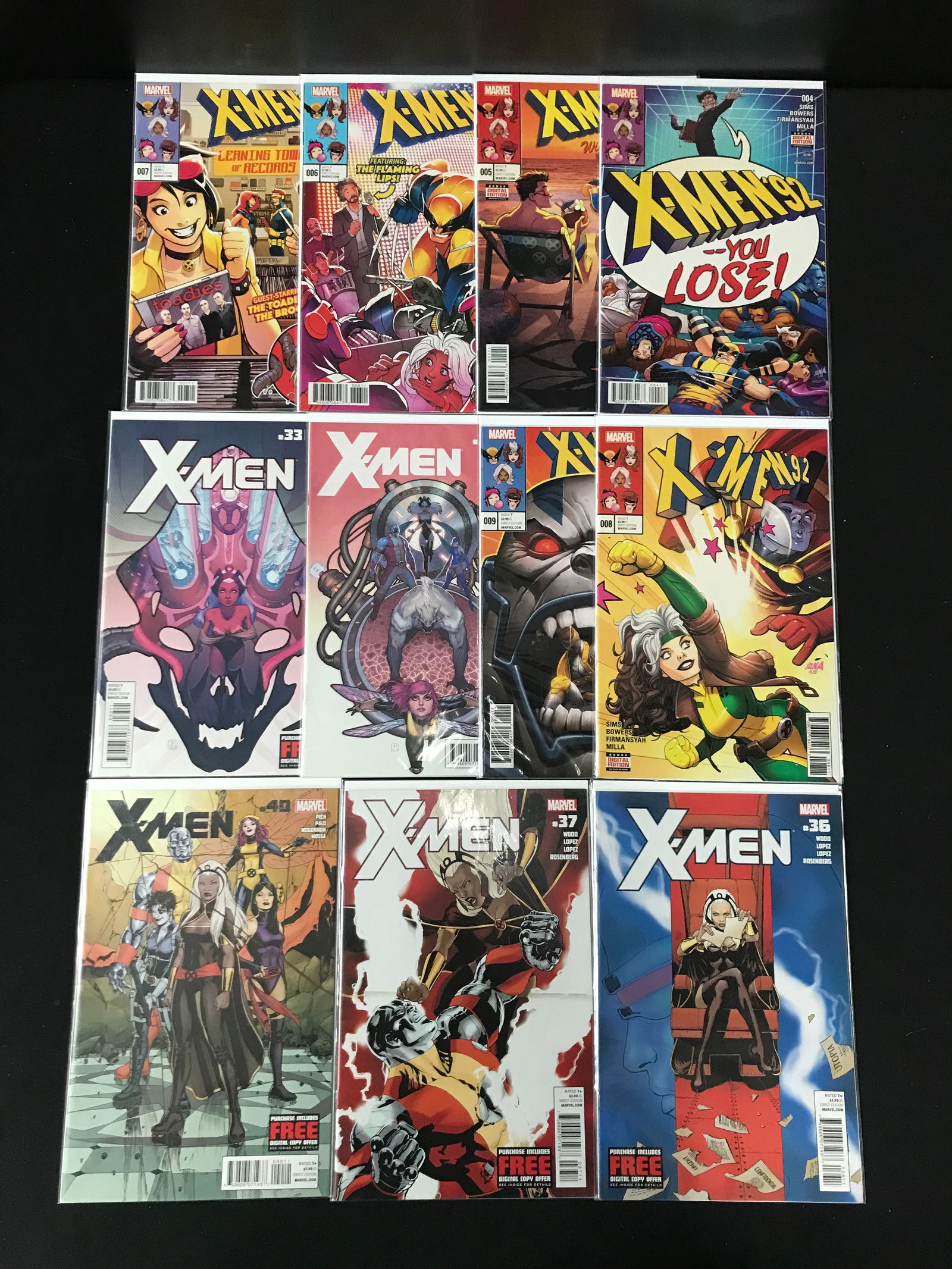 MARVEL COMICS X-MEN COMIC BOOK LOT (1 of 1)