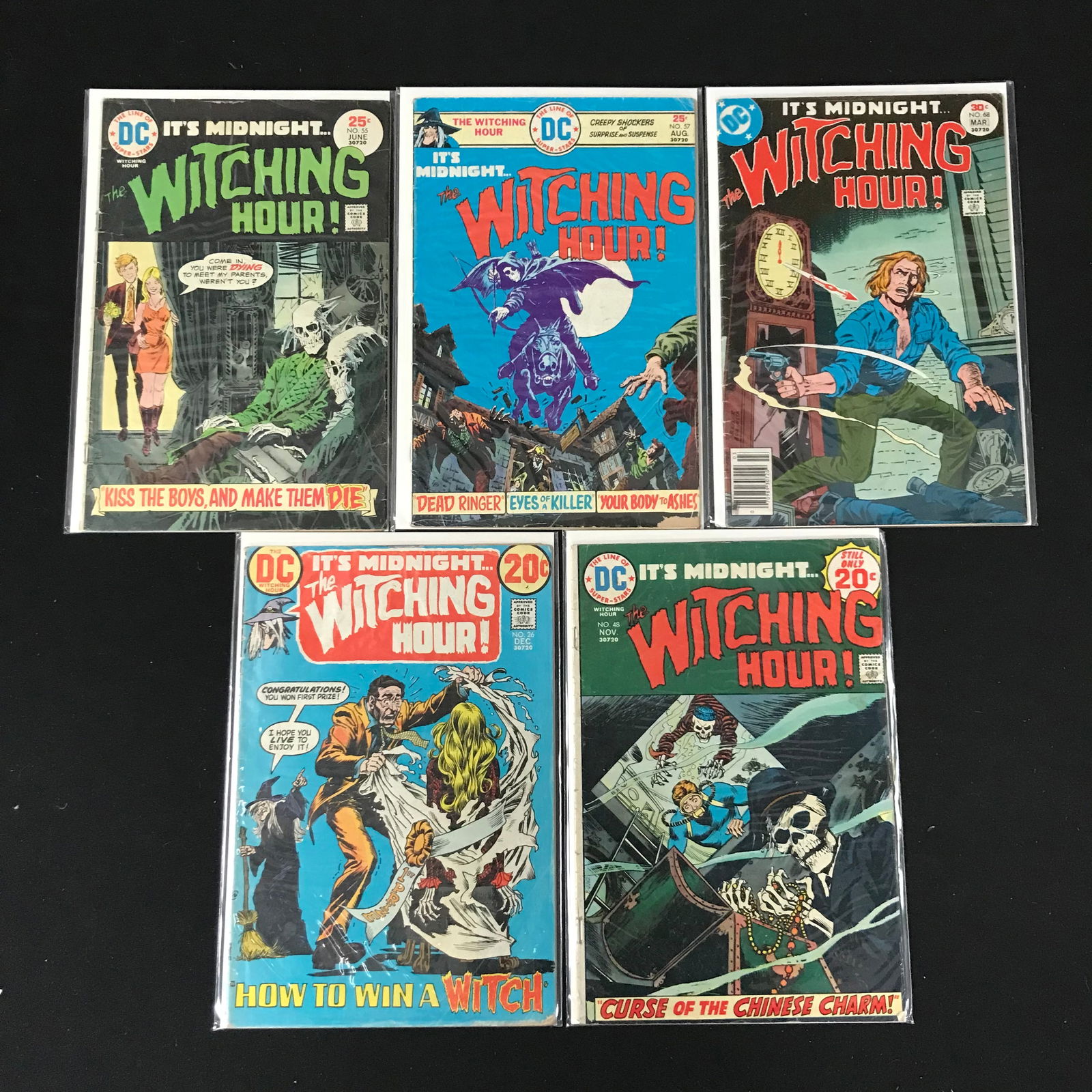 LOT OF 5 WITCHING HOUR COMICS (DC COMICS) (1 of 1)