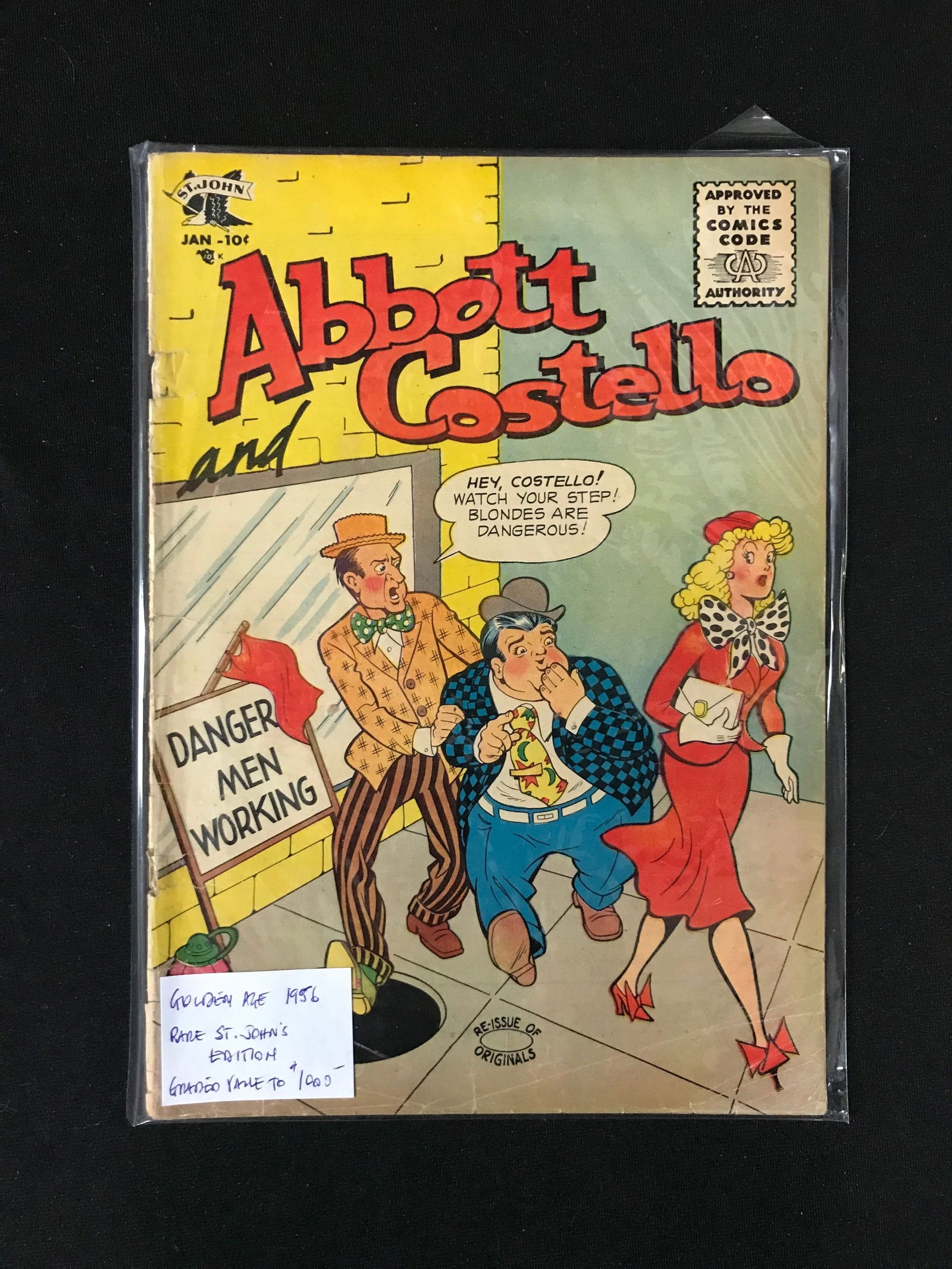ST. JOHN COMICS ABBOTT AND COSTELLO (1 of 1)