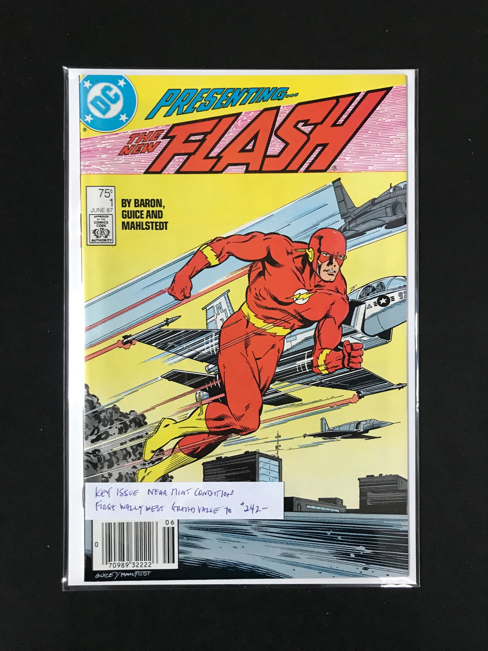 DC COMICS NO.1 THE NEW FLASH (1 of 1)