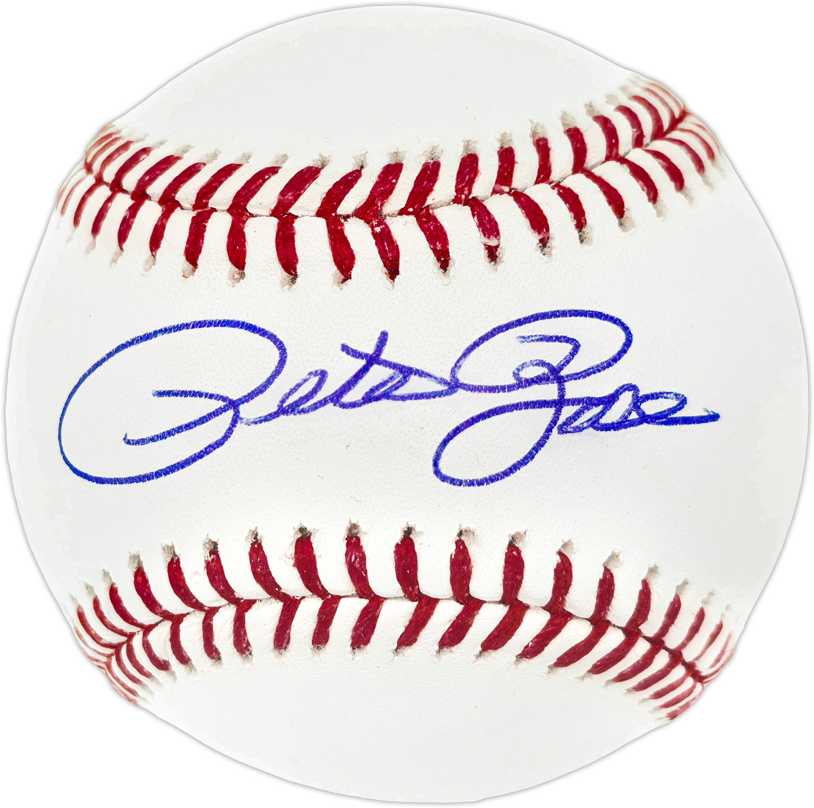 PETE ROSE SIGNED RAWLINGS BASEBALL (BECKETT COA) (1 of 2)