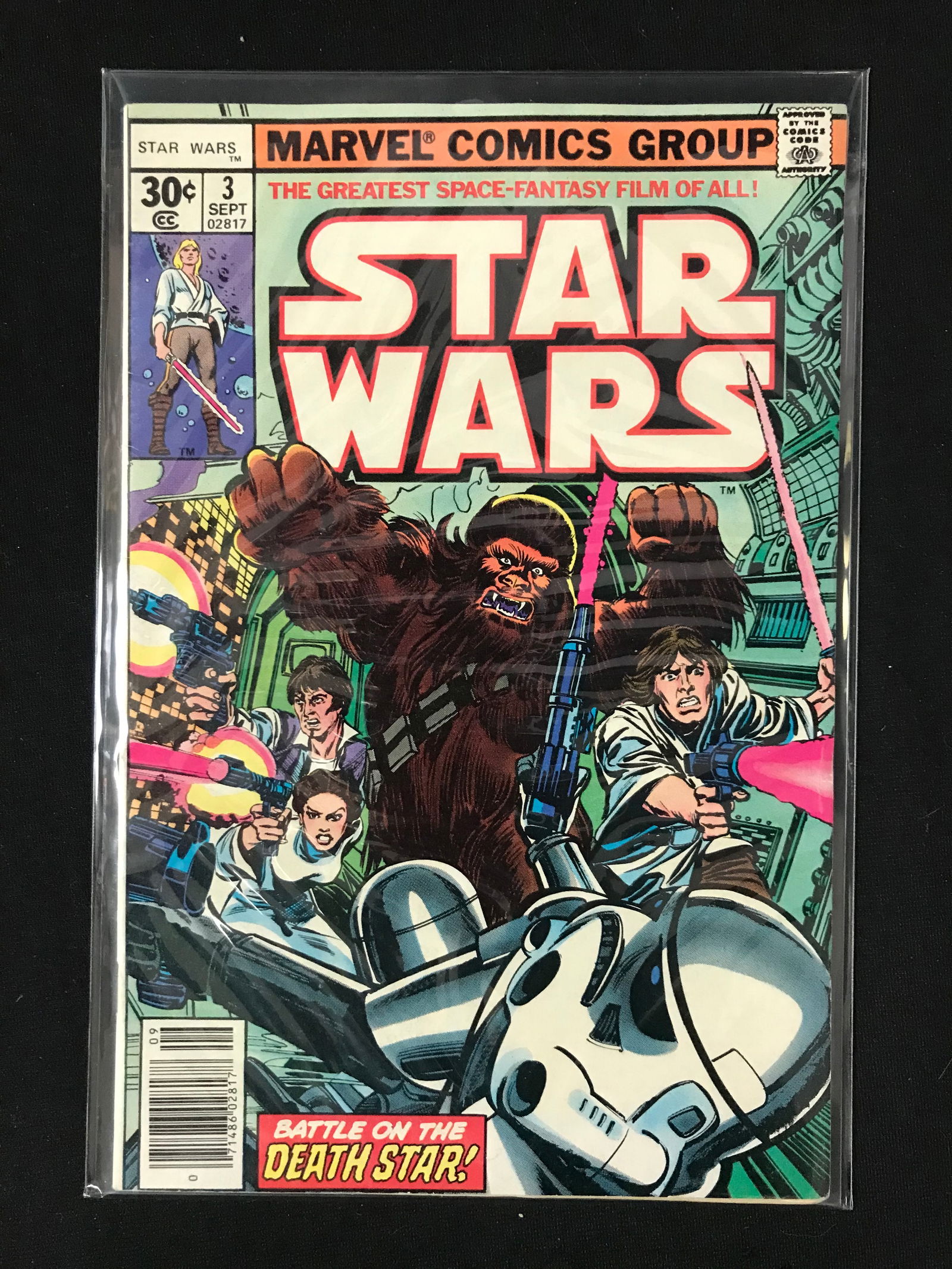 MARVEL COMICS NO.3 STAR WARS (1 of 1)