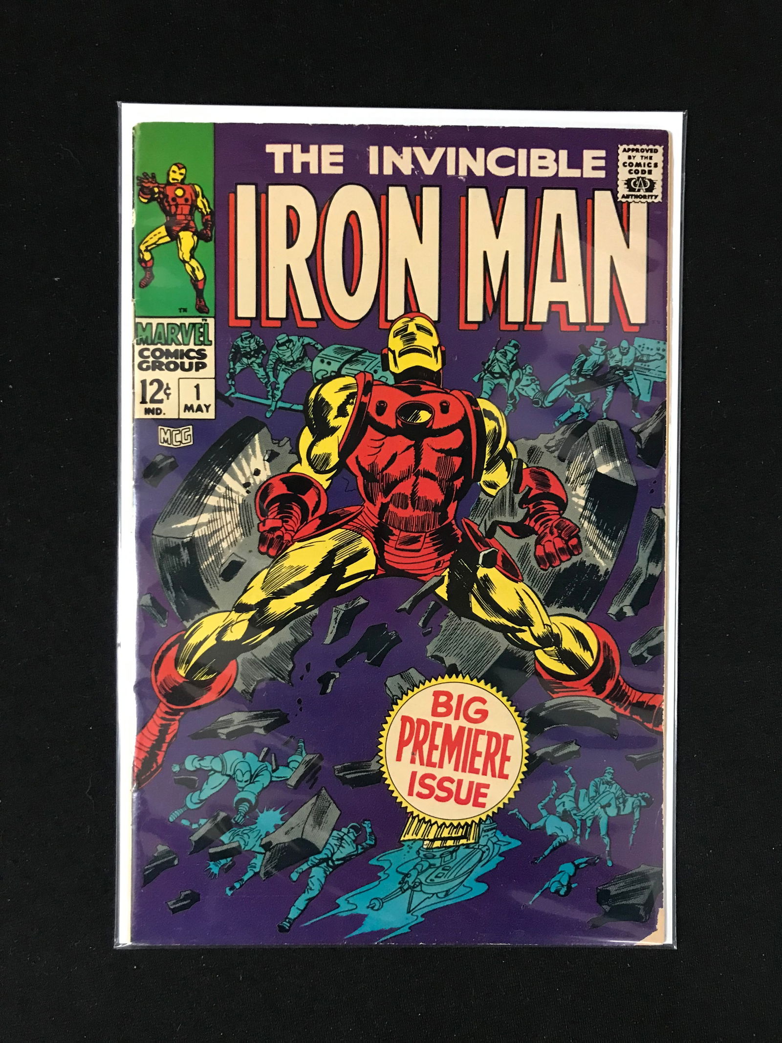 THE INVINCIBLE IRON MAN #1 (MARVEL COMICS) (1 of 1)