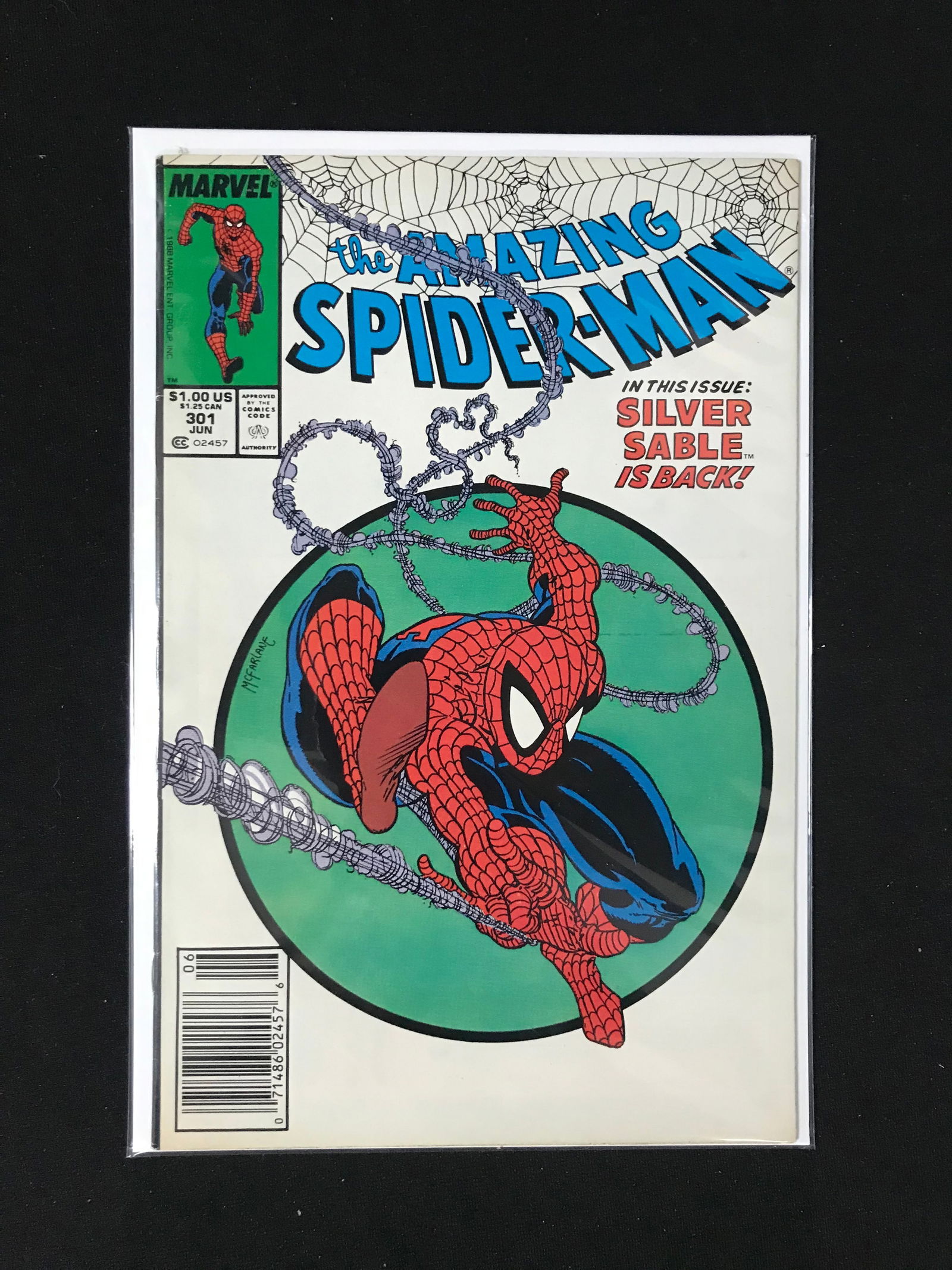 THE AMAZING SPIDERMAN #301 (MARVEL COMICS) (1 of 1)