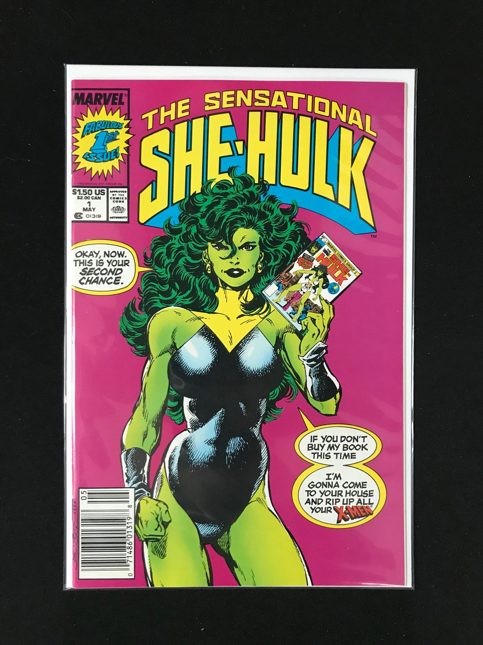 THE SENSATIONAL SHE HULK #1 (MARVEL COMICS) (1 of 1)