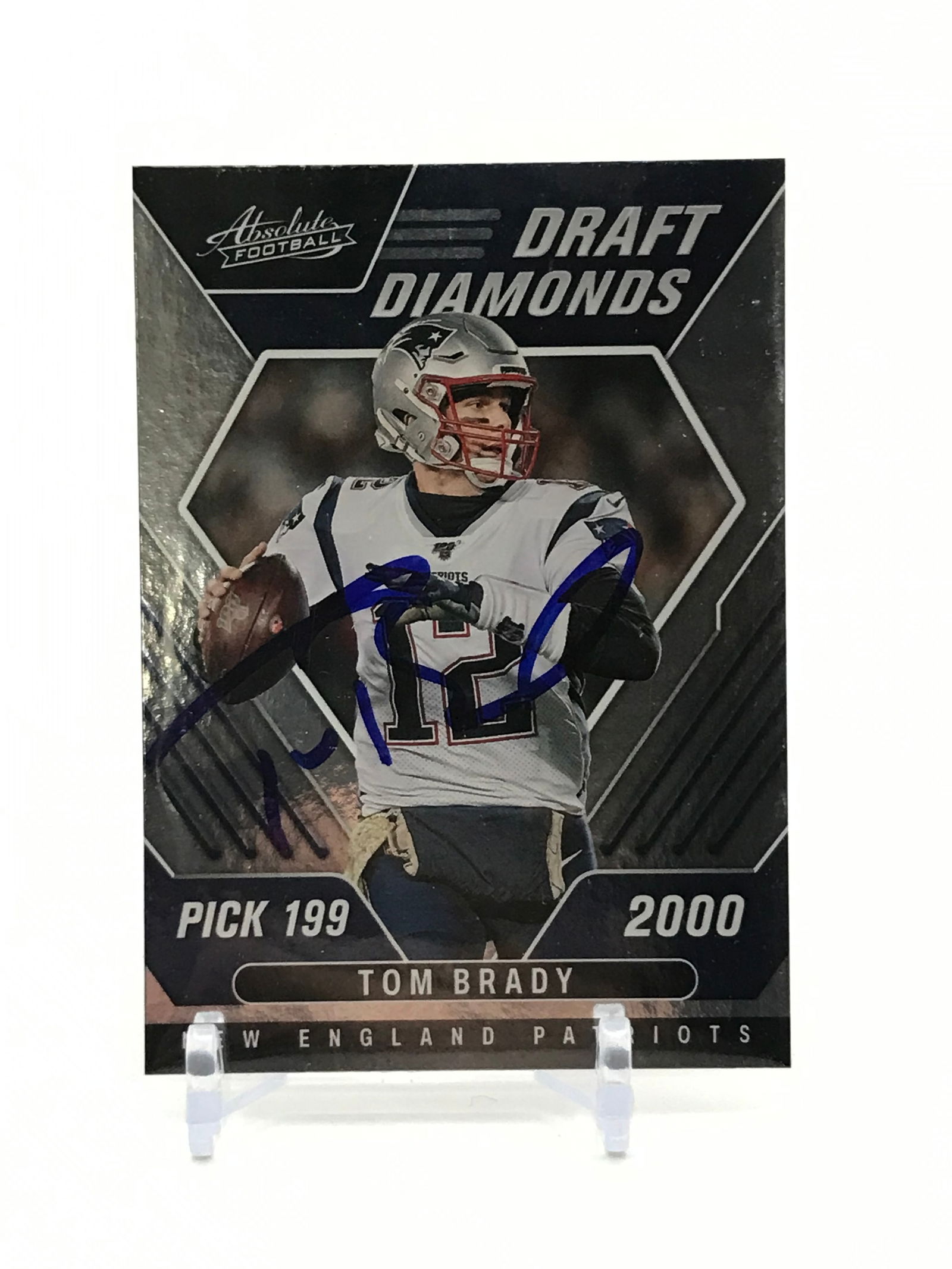 TOM BRADY SIGNED PANINI ABSOLUTE CARD (1 of 2)