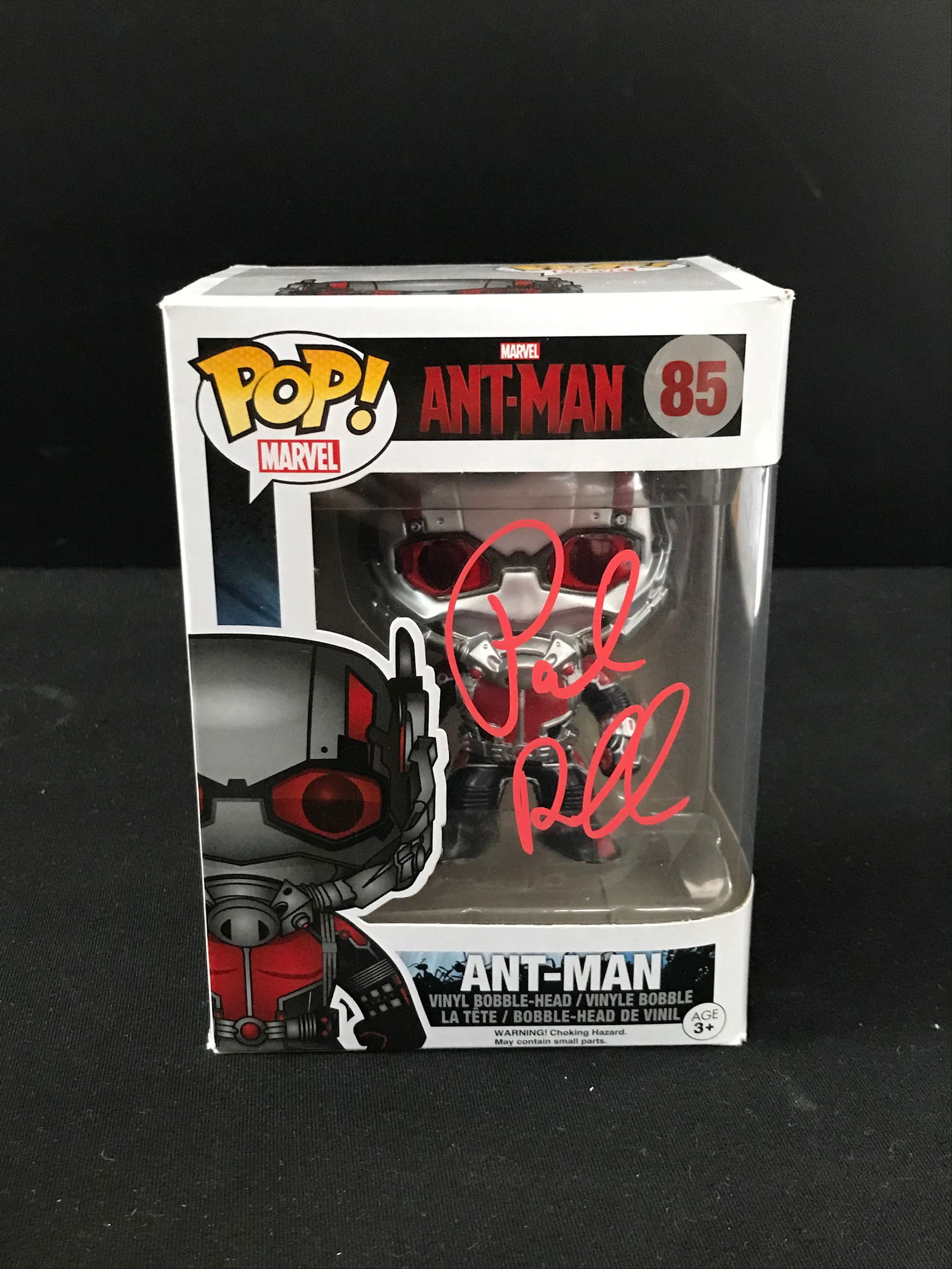 PAUL RUDD SIGNED "ANT-MAN" FUNKO POP! (KB AUTHENTICS COA) (1 of 2)