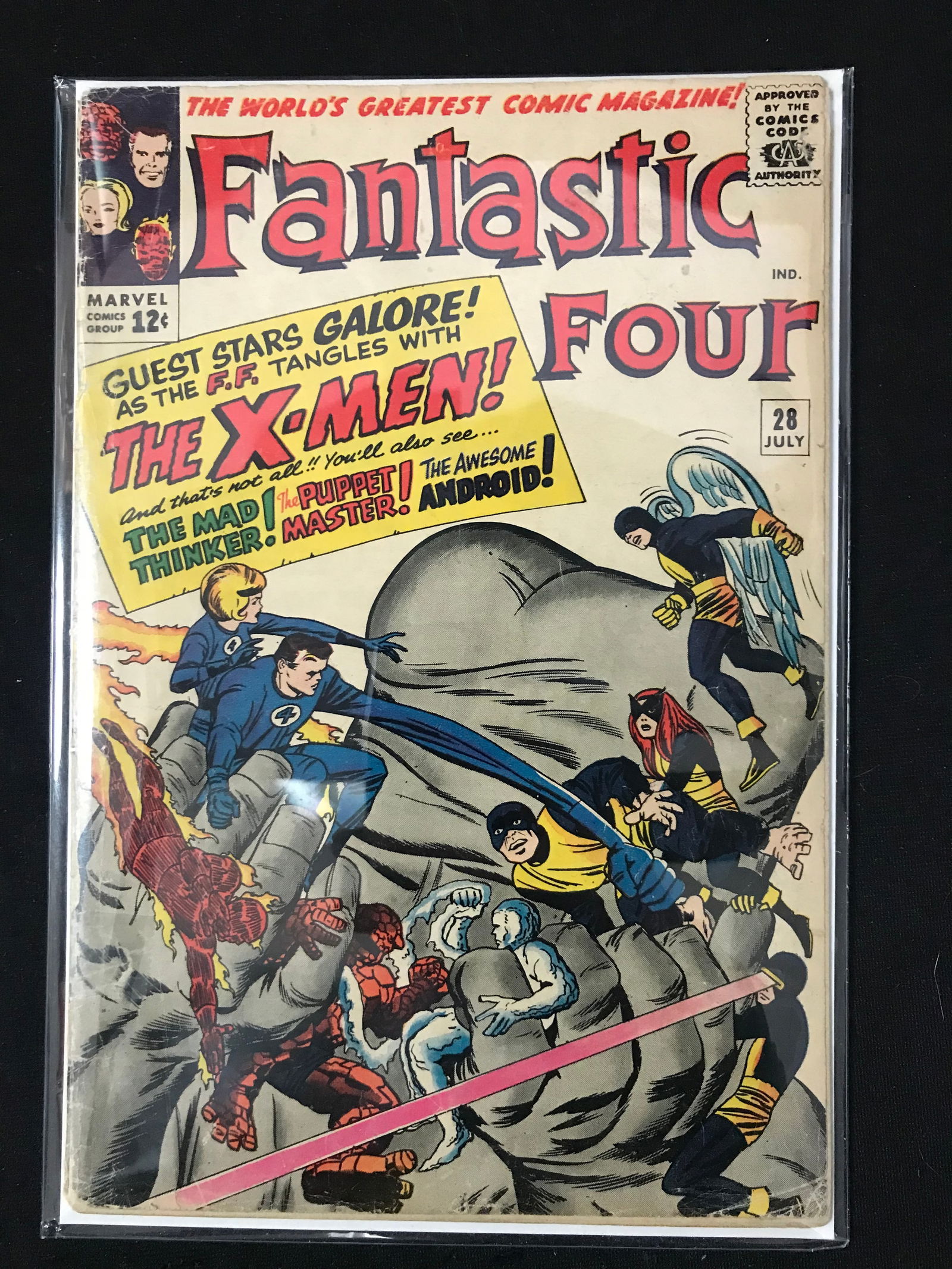 MARVEL COMICS NO.28 FANTASTIC FOUR (1 of 1)