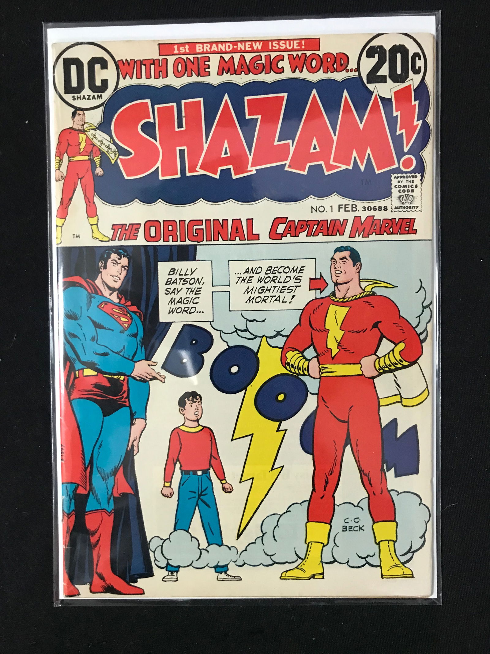 DC COMICS NO.1 SHAZAM (1 of 1)