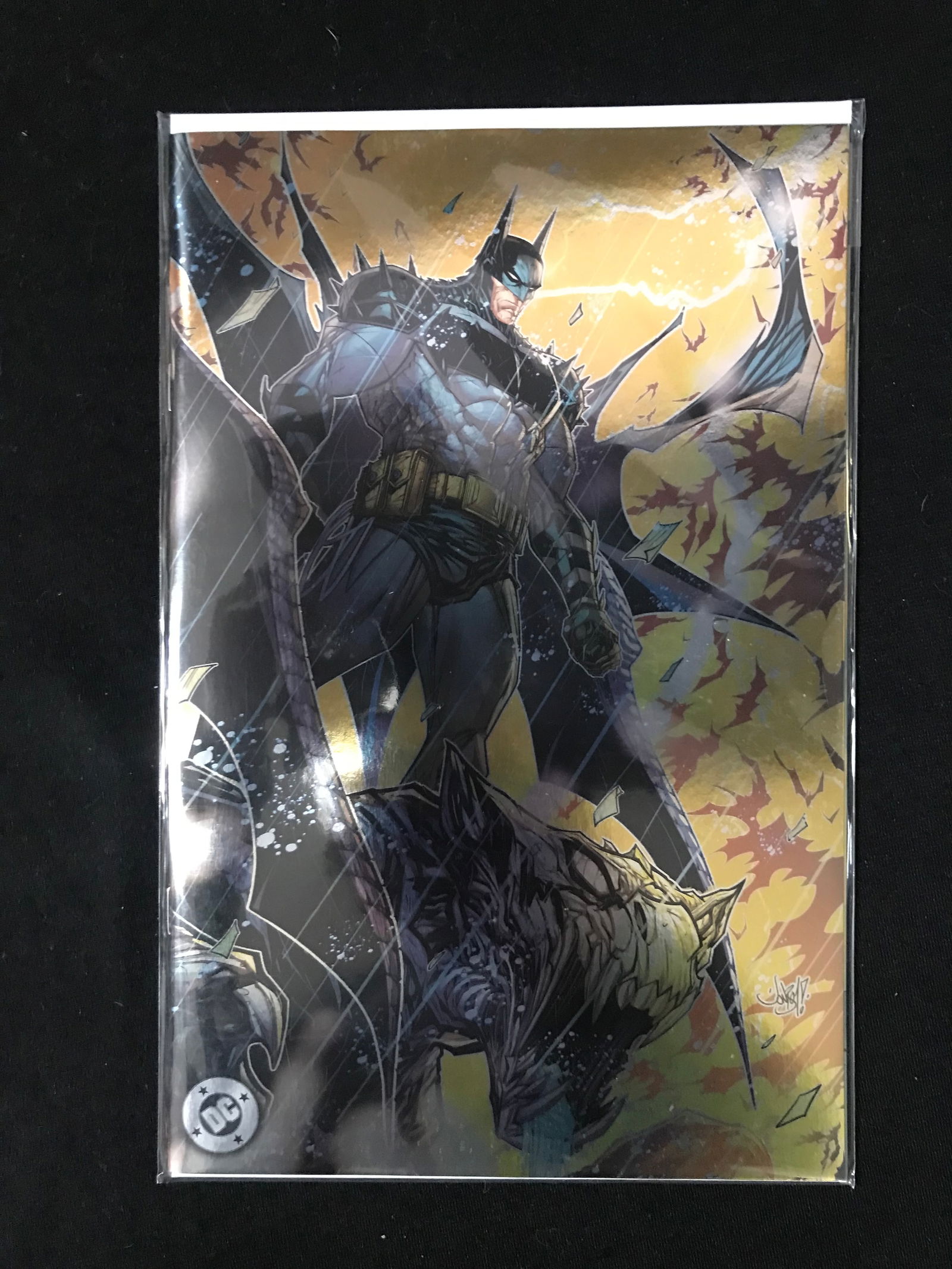 DC COMICS NO.1 ABSOLUTE BATMAN VIRGIN FOIL COVER (1 of 1)