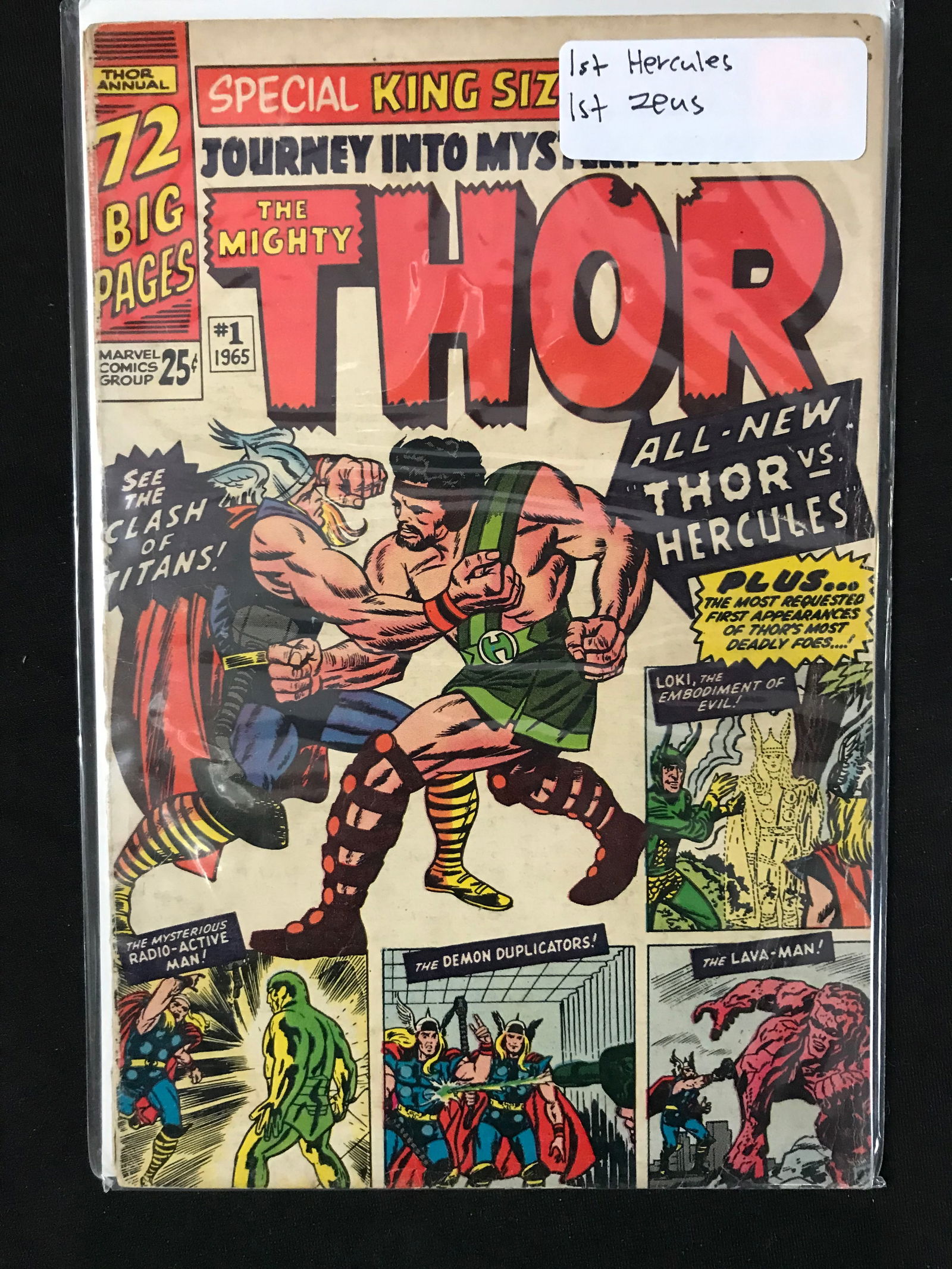 MARVEL COMICS THE MIGHTY THOR NO.1 (1ST APP. ZEUS, 1ST APP HERCULES) (1 of 1)