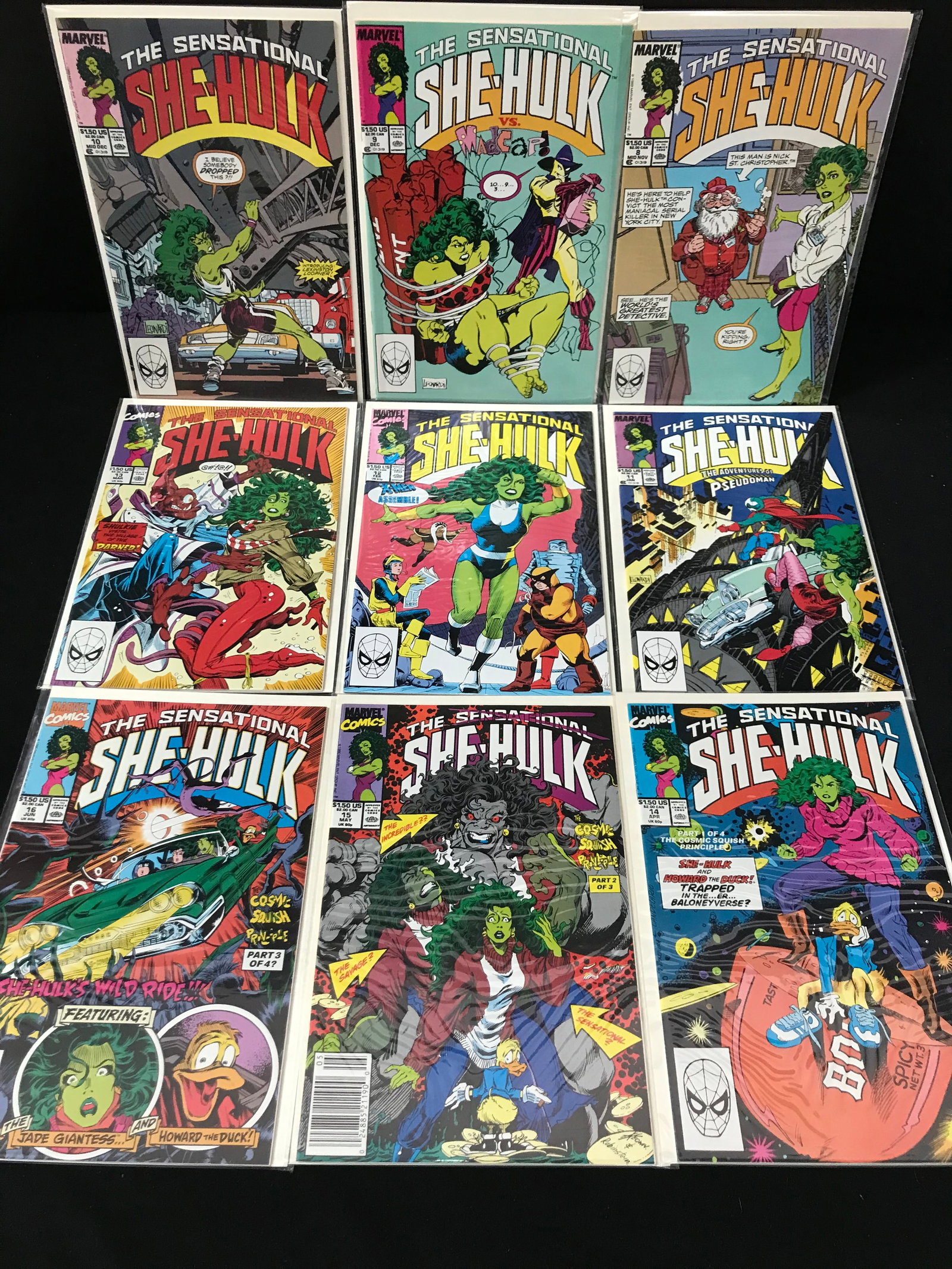 MARVEL COMICS THE SENSATIONAL SHE HULK COMIC BOOK LOT: Prices are in Canadian dollars