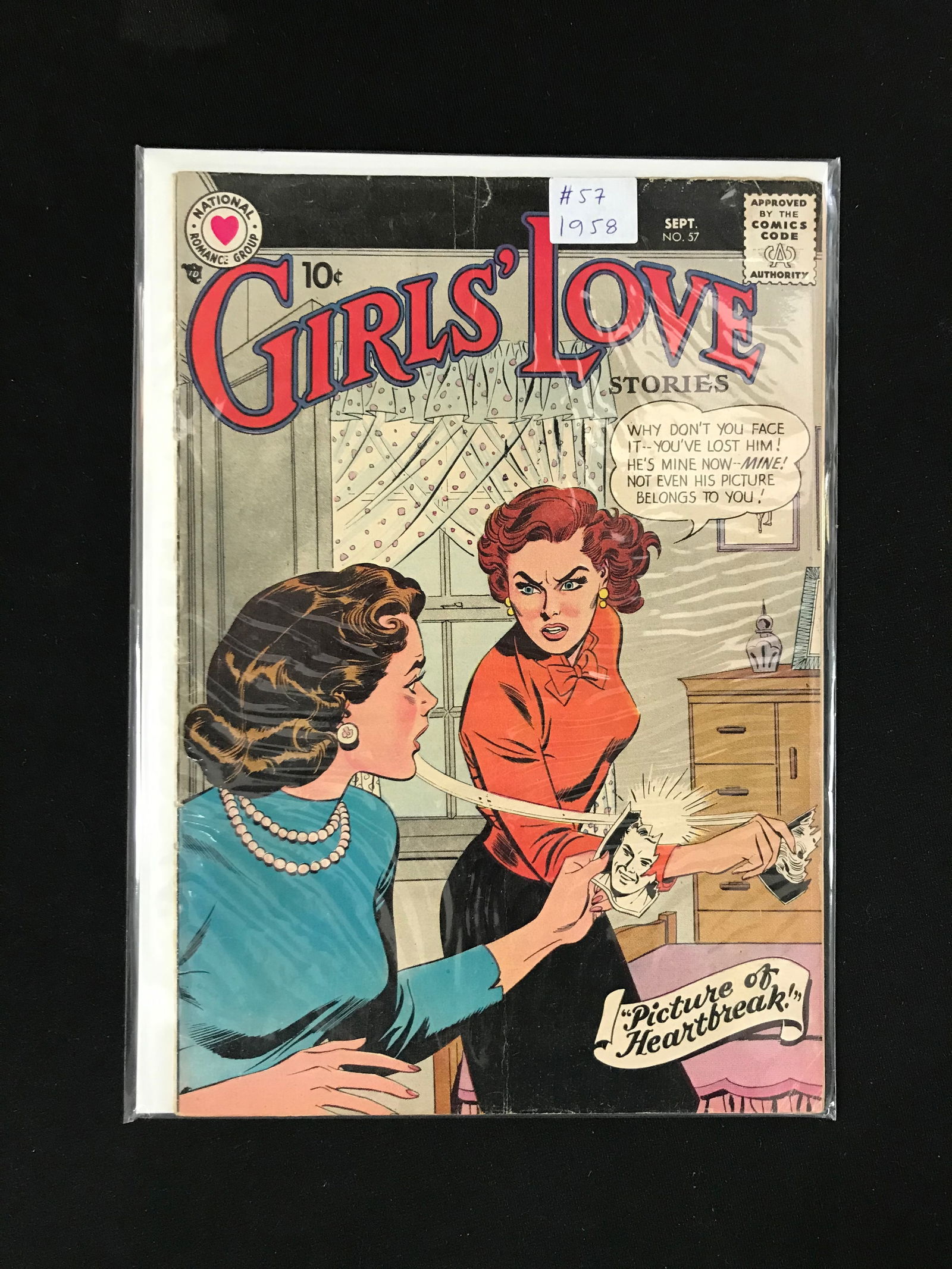 NATIONAL ROMANCE GROUP COMICS NO.57 GIRL'S LOVE STORIES (1 of 1)