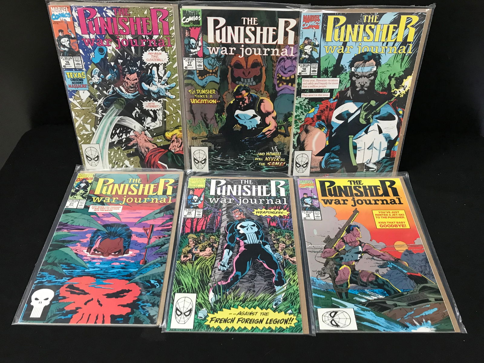 MARVEL COMICS THE PUNISHER COMIC BOOK LOT (1 of 1)