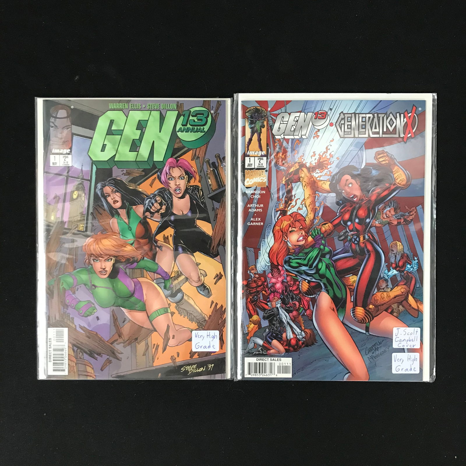 LOT OF 2 GEN 13 COMICS (IMAGE COMICS) (1 of 1)