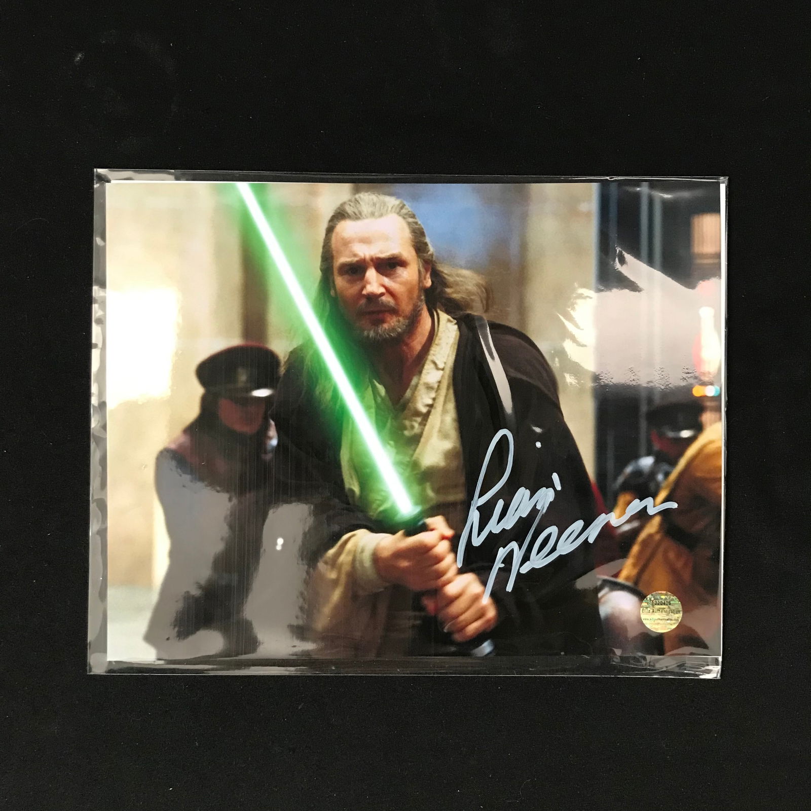 LIAM NEESON SIGNED 8X10 (ELITE AUTHENTICATION COA) (1 of 2)
